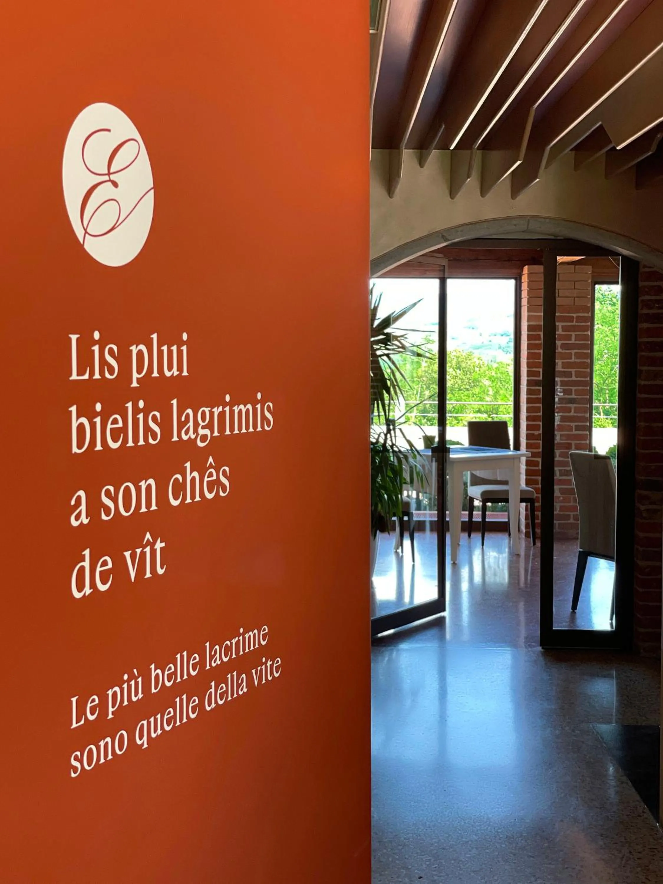 Area and facilities in Elliot Osteria e dormire in collina