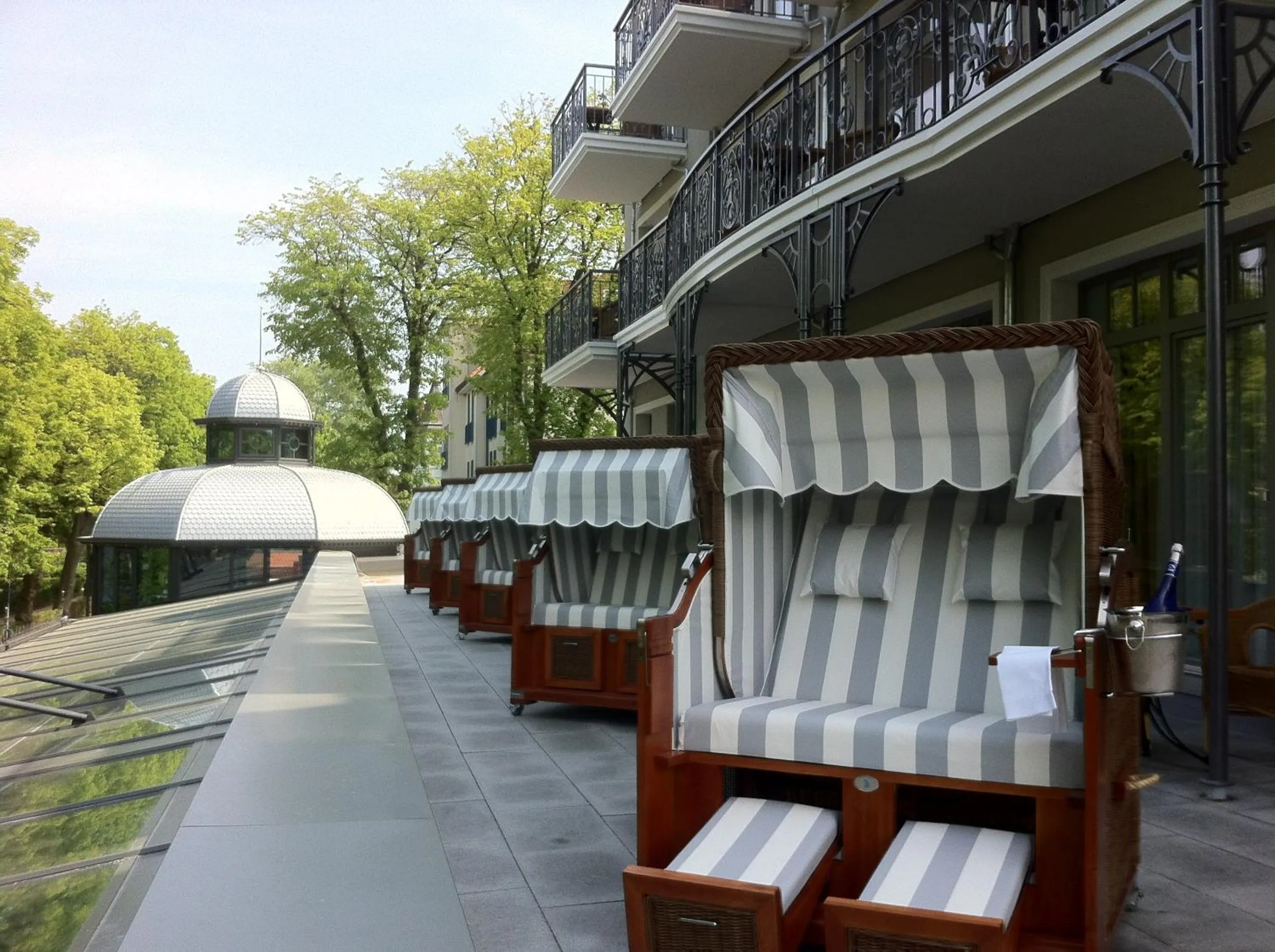 Balcony/Terrace in Europa Hotel Kühlungsborn
