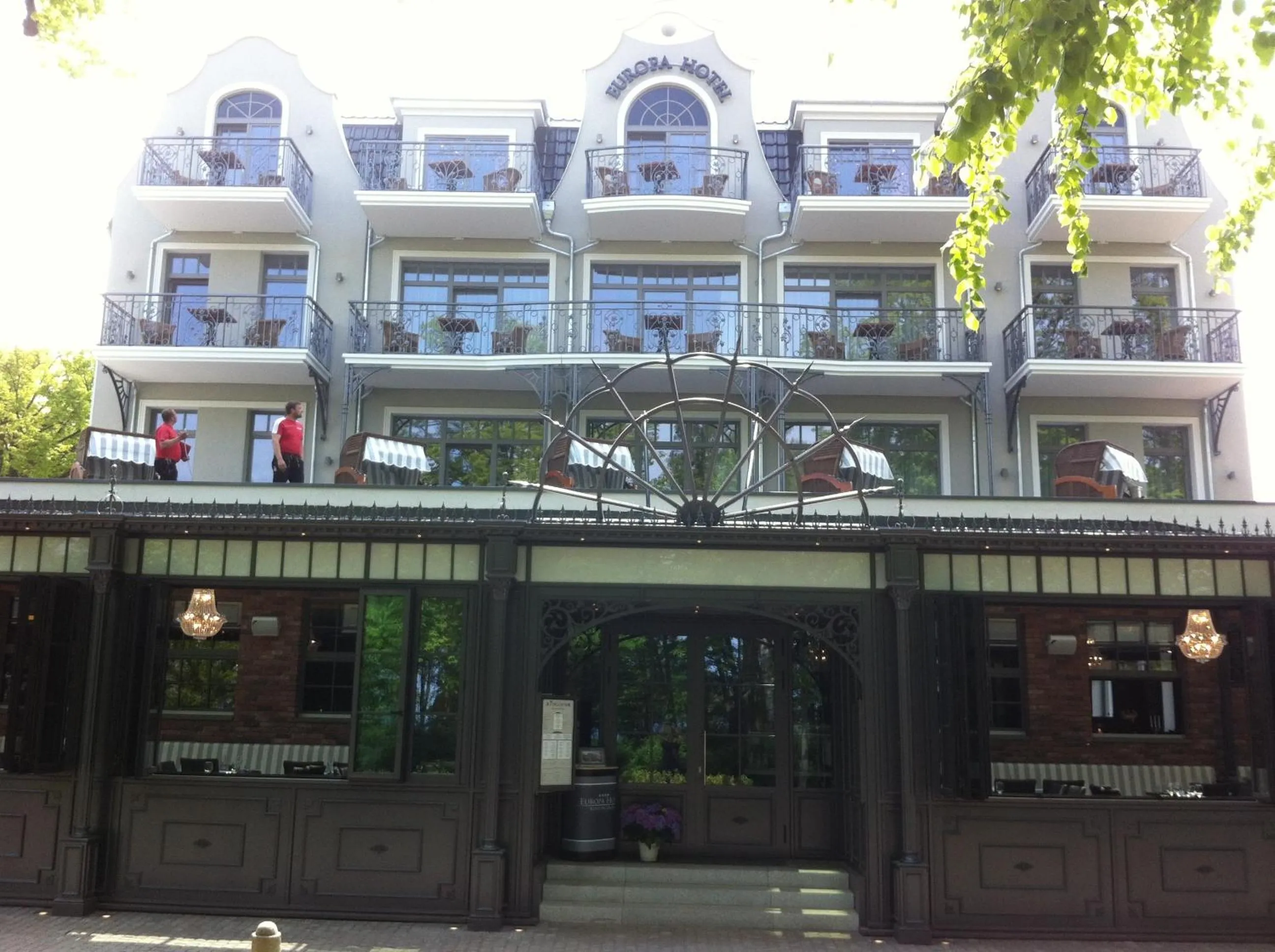Facade/entrance in Europa Hotel Kühlungsborn