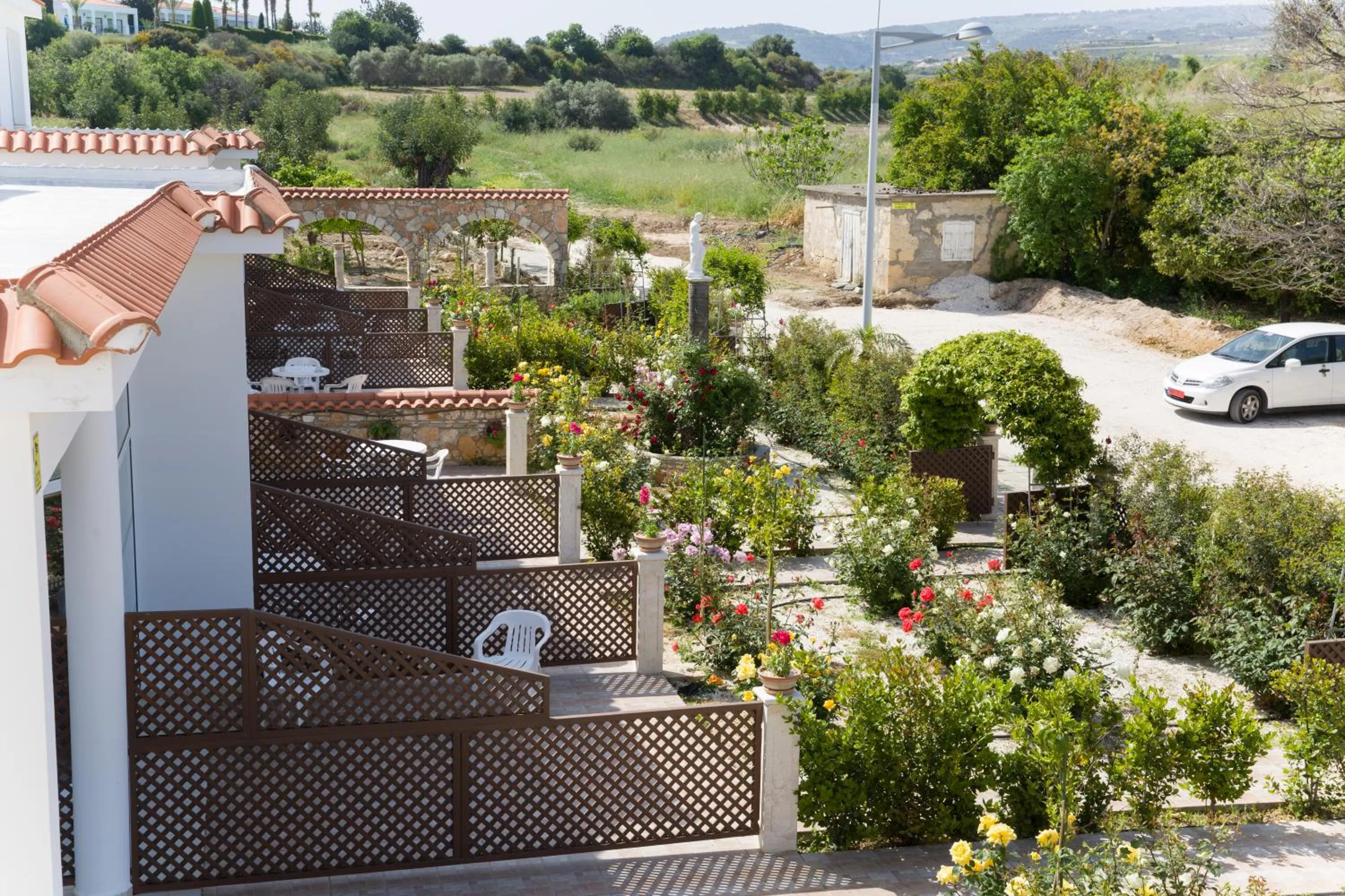 BBQ facilities in Eliofos Elegant Maisonettes