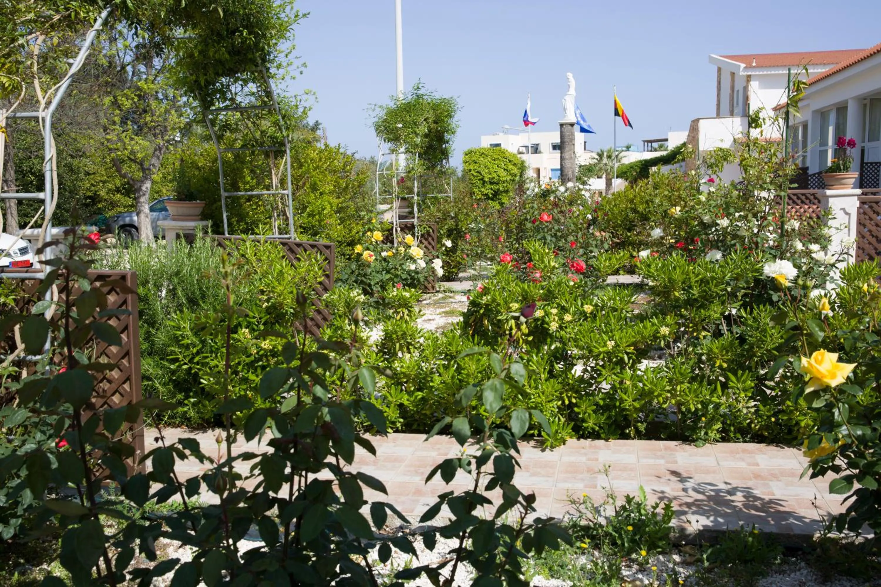 BBQ facilities in Eliofos Elegant Maisonettes