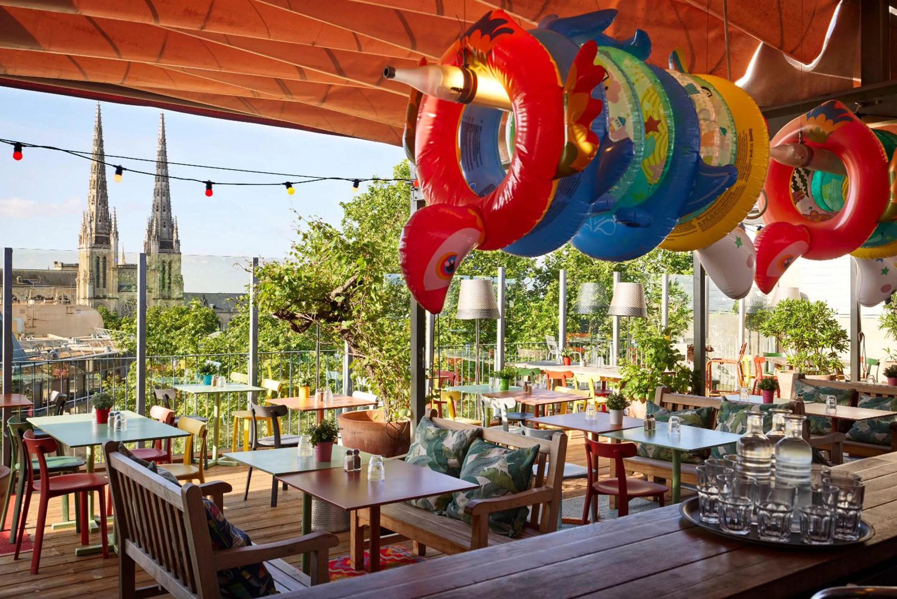 Balcony/Terrace in Mama Shelter Bordeaux Centre
