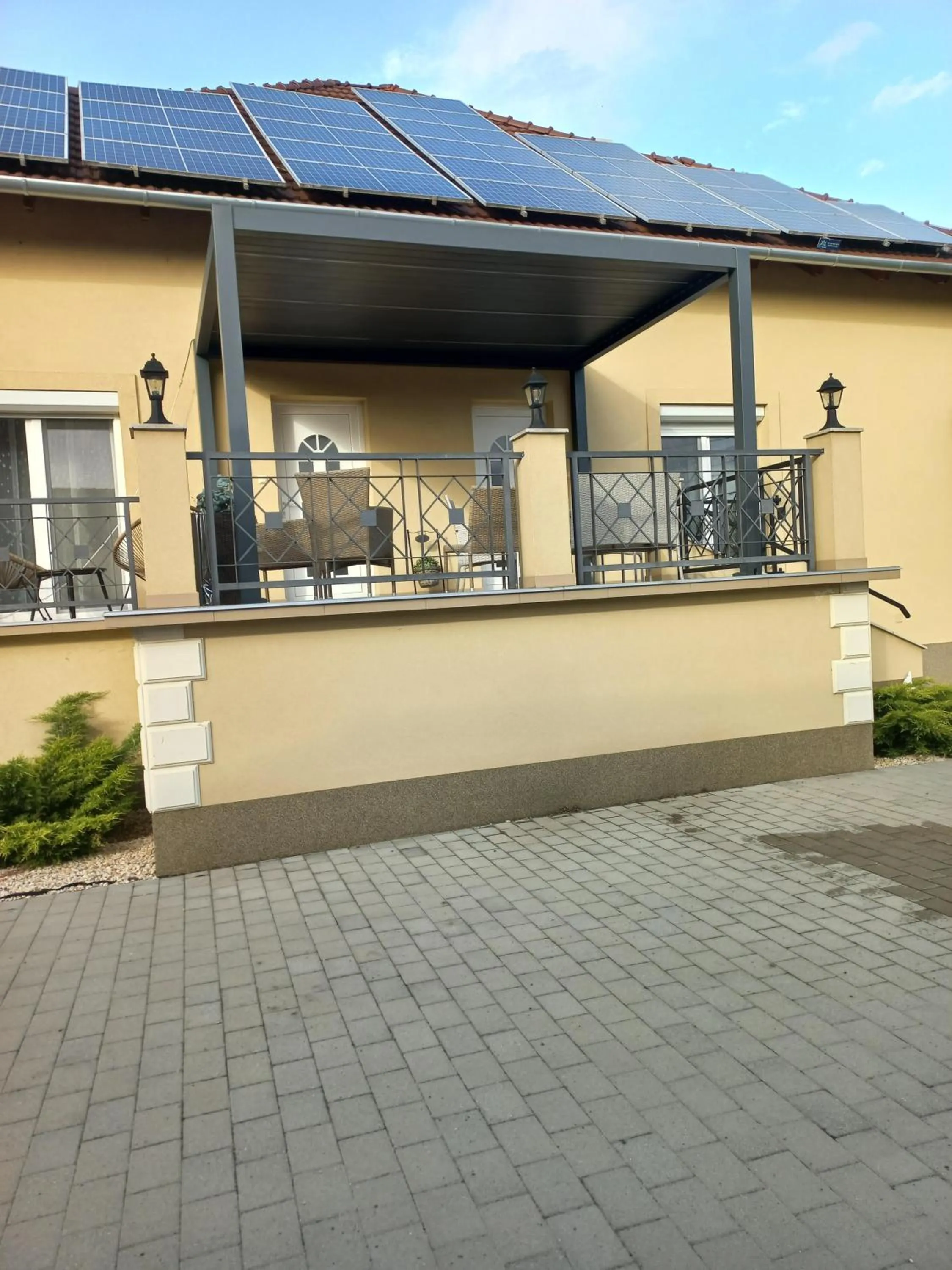 Balcony/Terrace in Bokor Vendégház