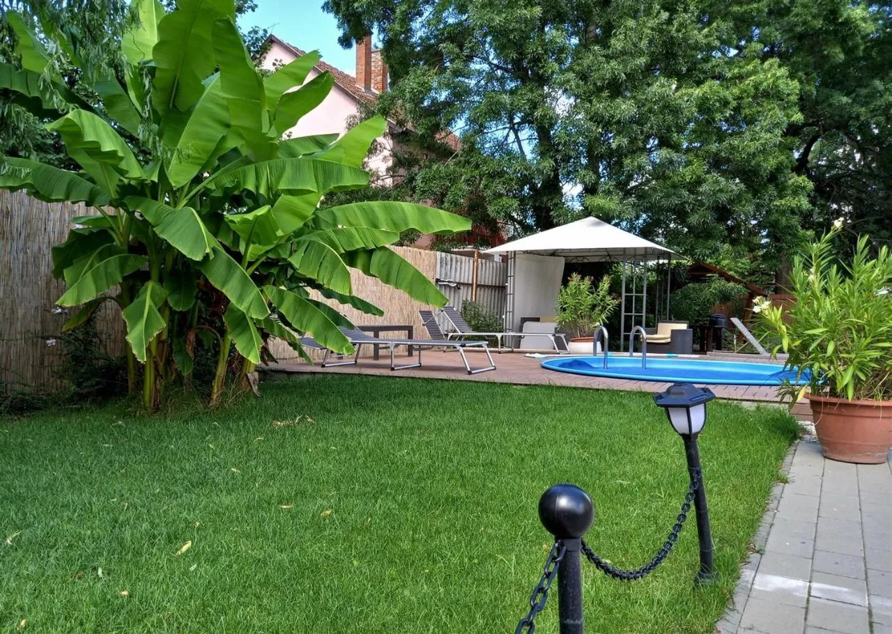 Swimming pool in Bokor Vendégház