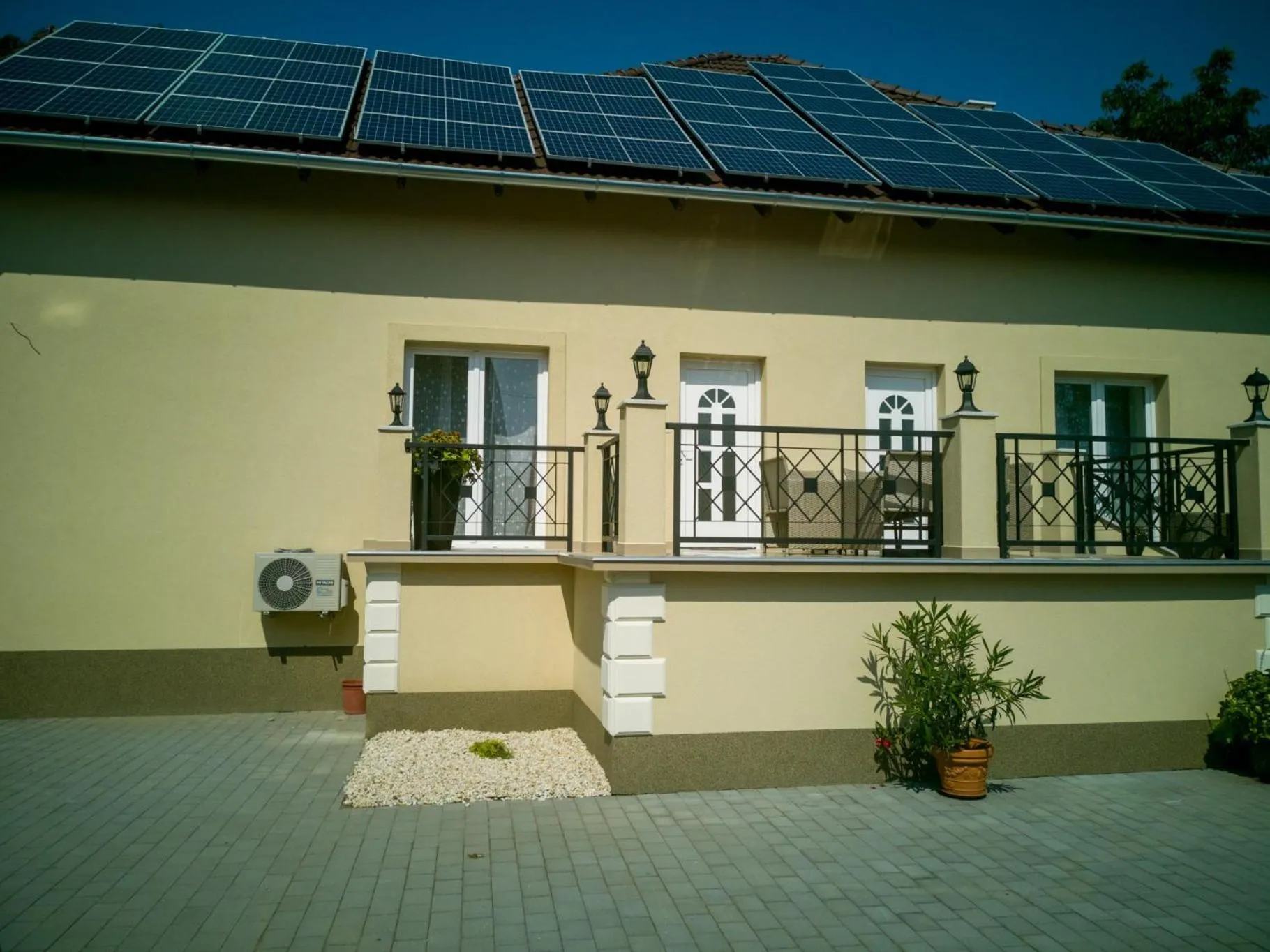 Balcony/Terrace in Bokor Vendégház