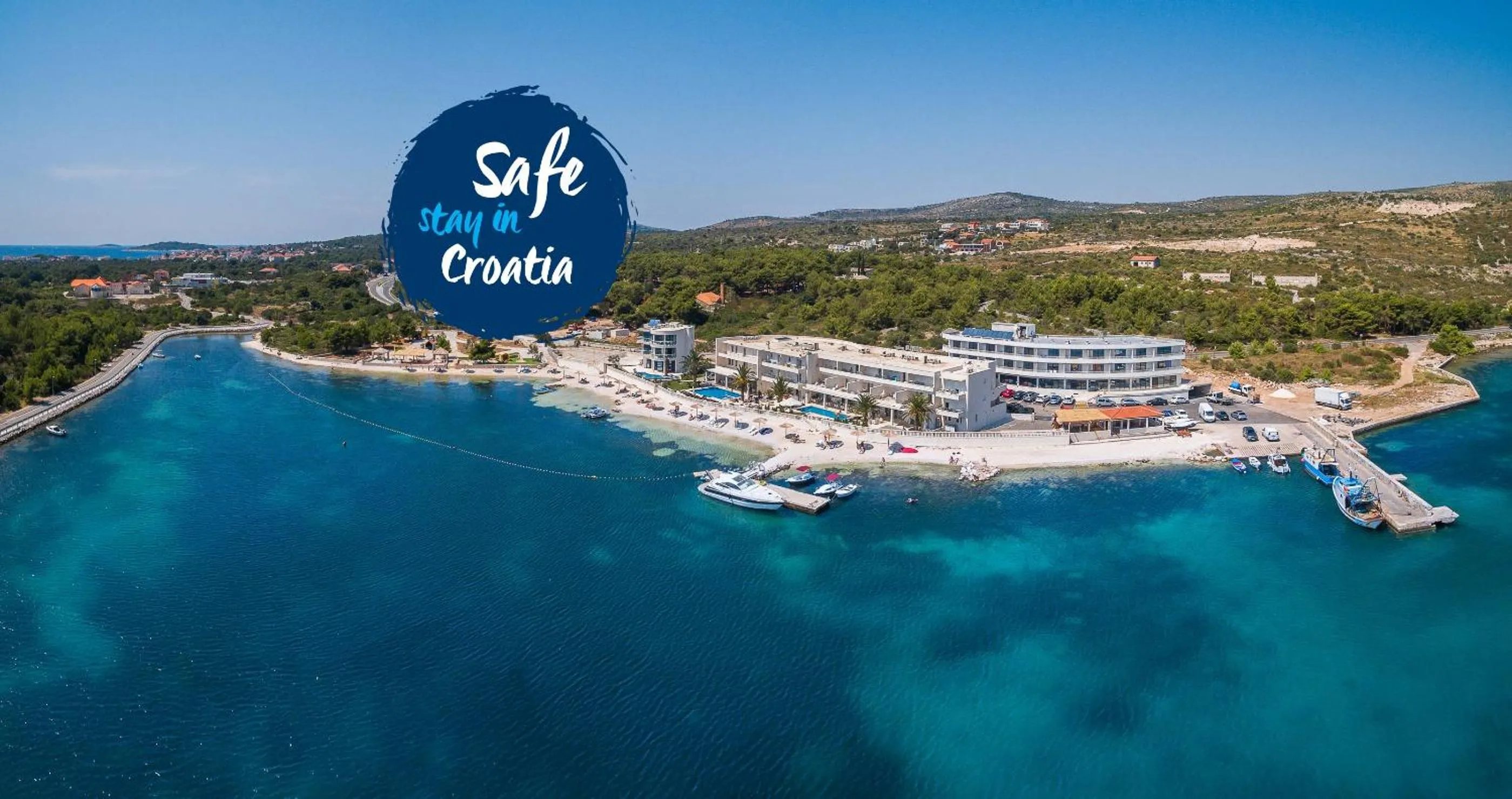 Bird's eye view in Perla Resort