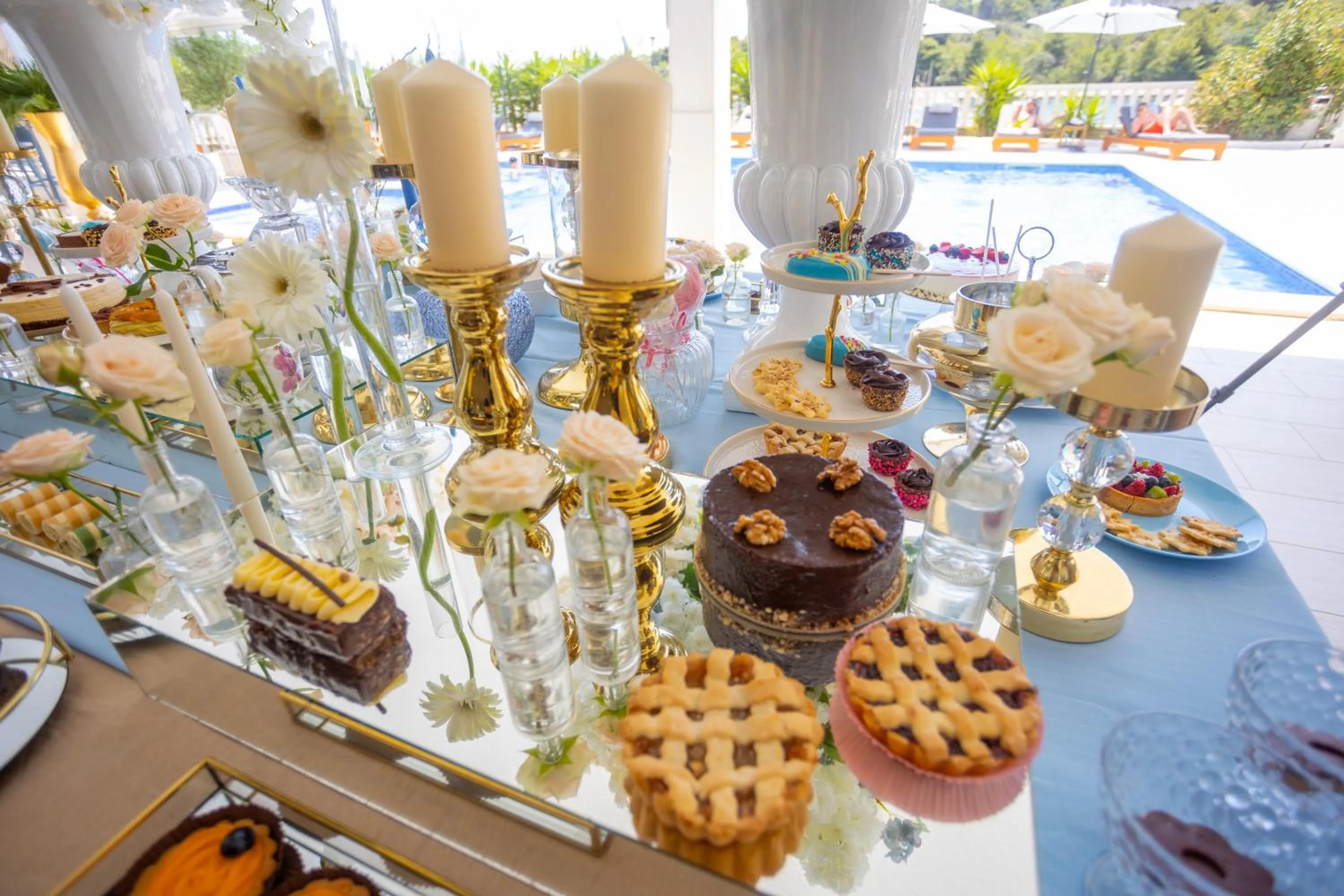 Food and drinks in Perla Resort