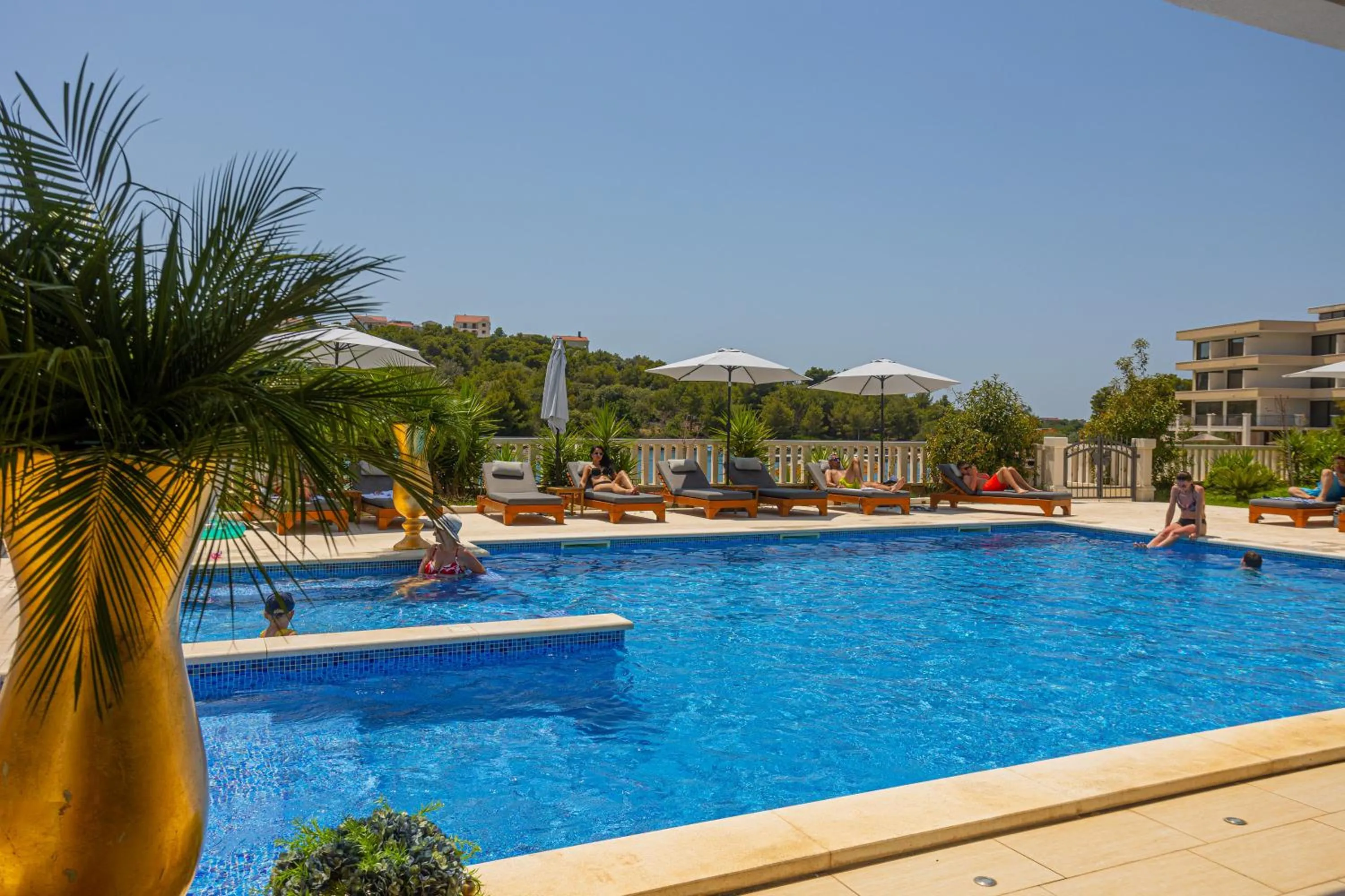 Swimming pool in Perla Resort