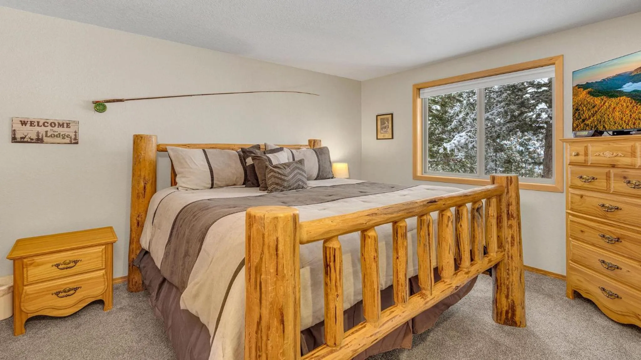 Bed in Vine Maple - Unit 30