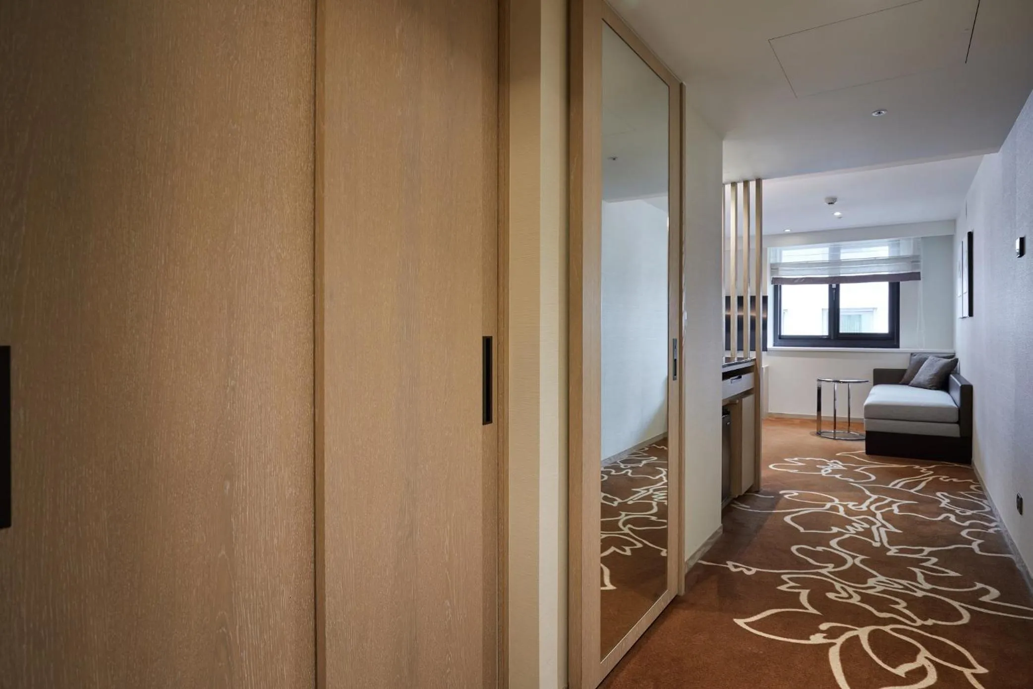 Bed in K Hotel Taipei II