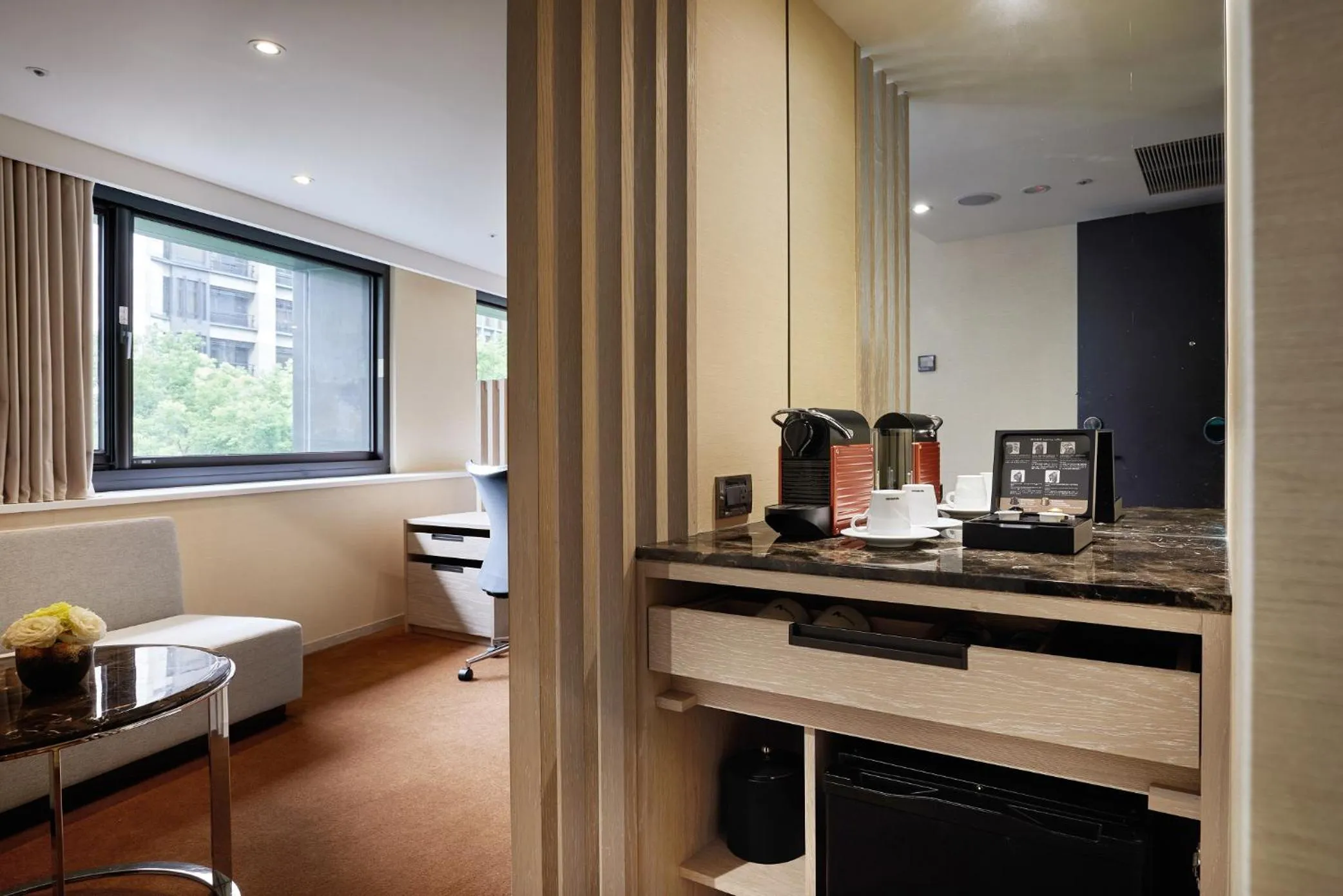 Living room in K Hotel Taipei II