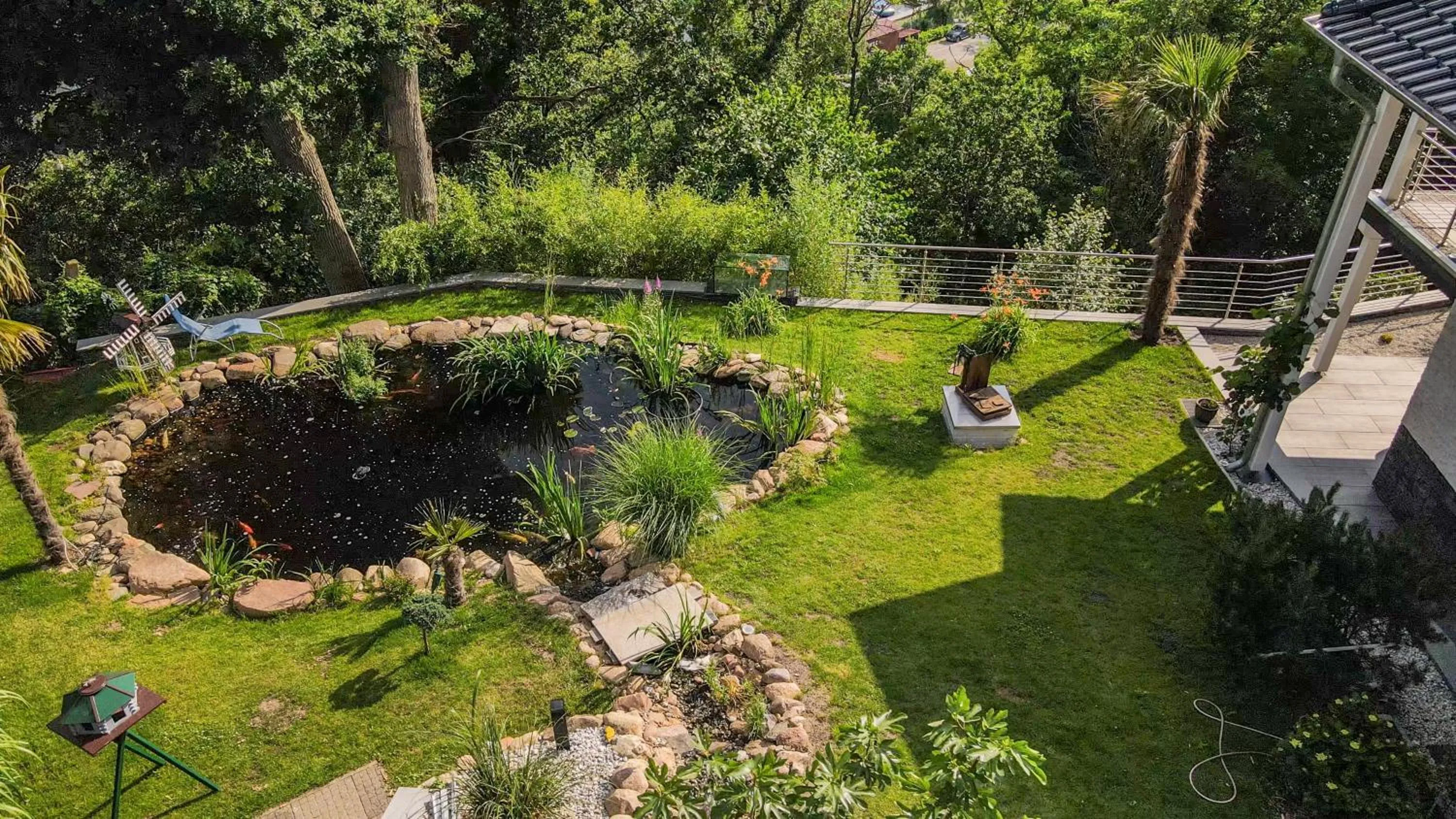 Garden in Hotel Zum Halbmond
