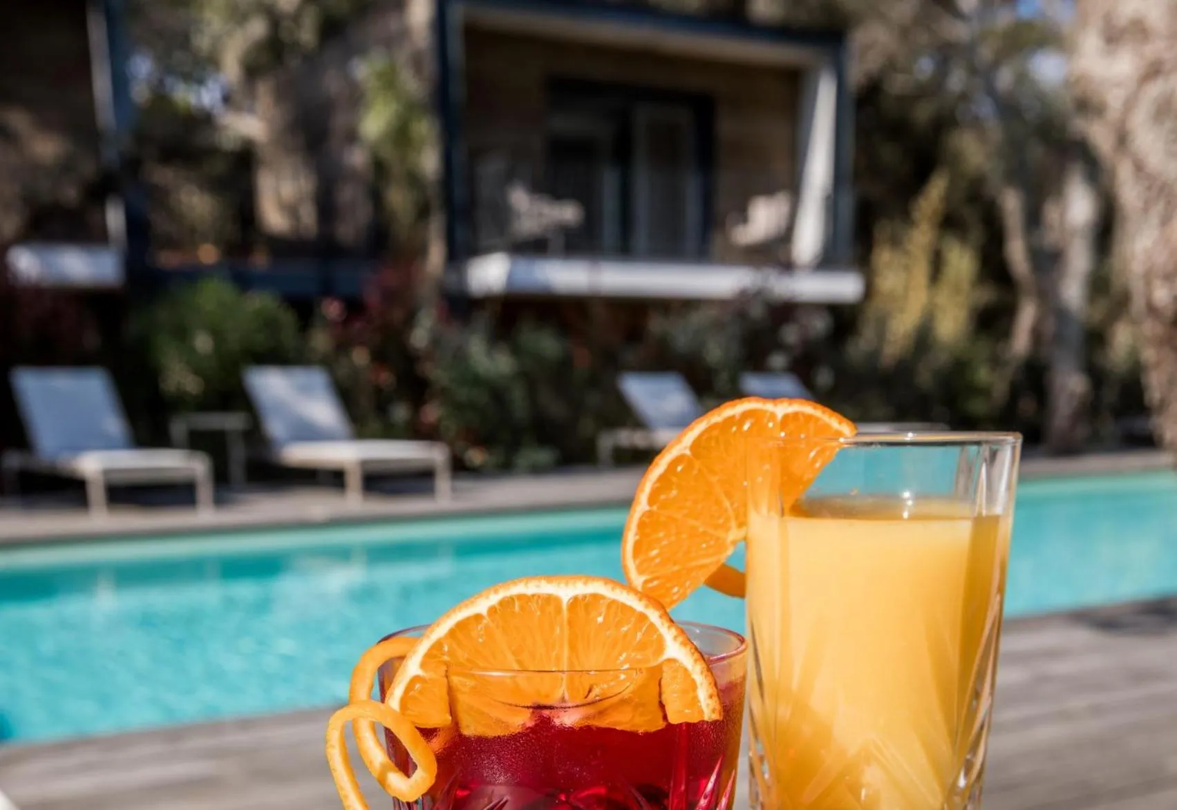 Patio in Le Lodge des Îles d'Or