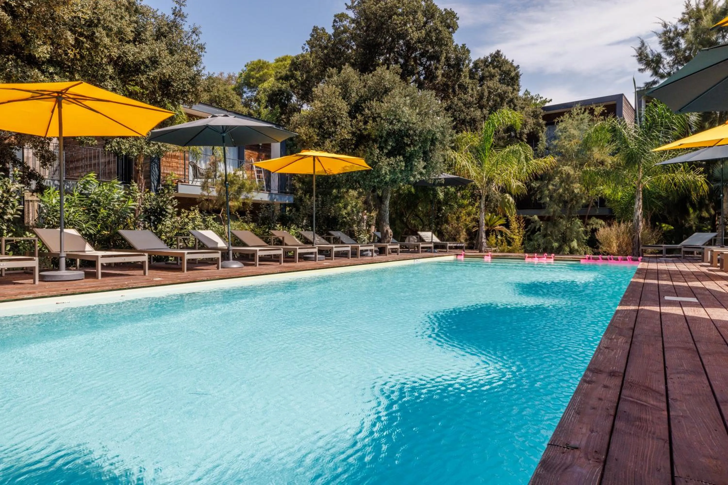Swimming pool in Le Lodge des Îles d'Or