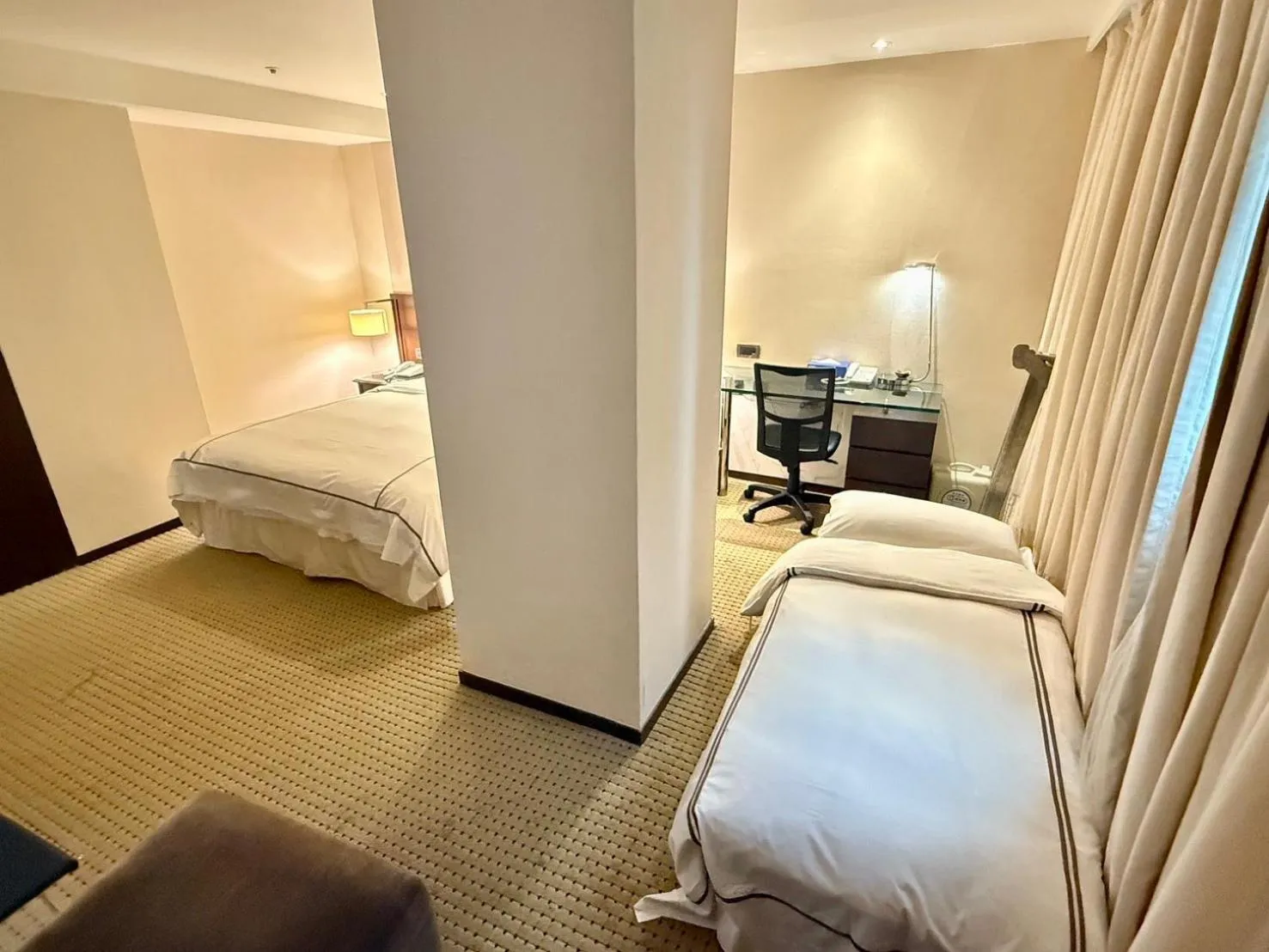 On site, Bed in K Hotel Taipei Dunnan