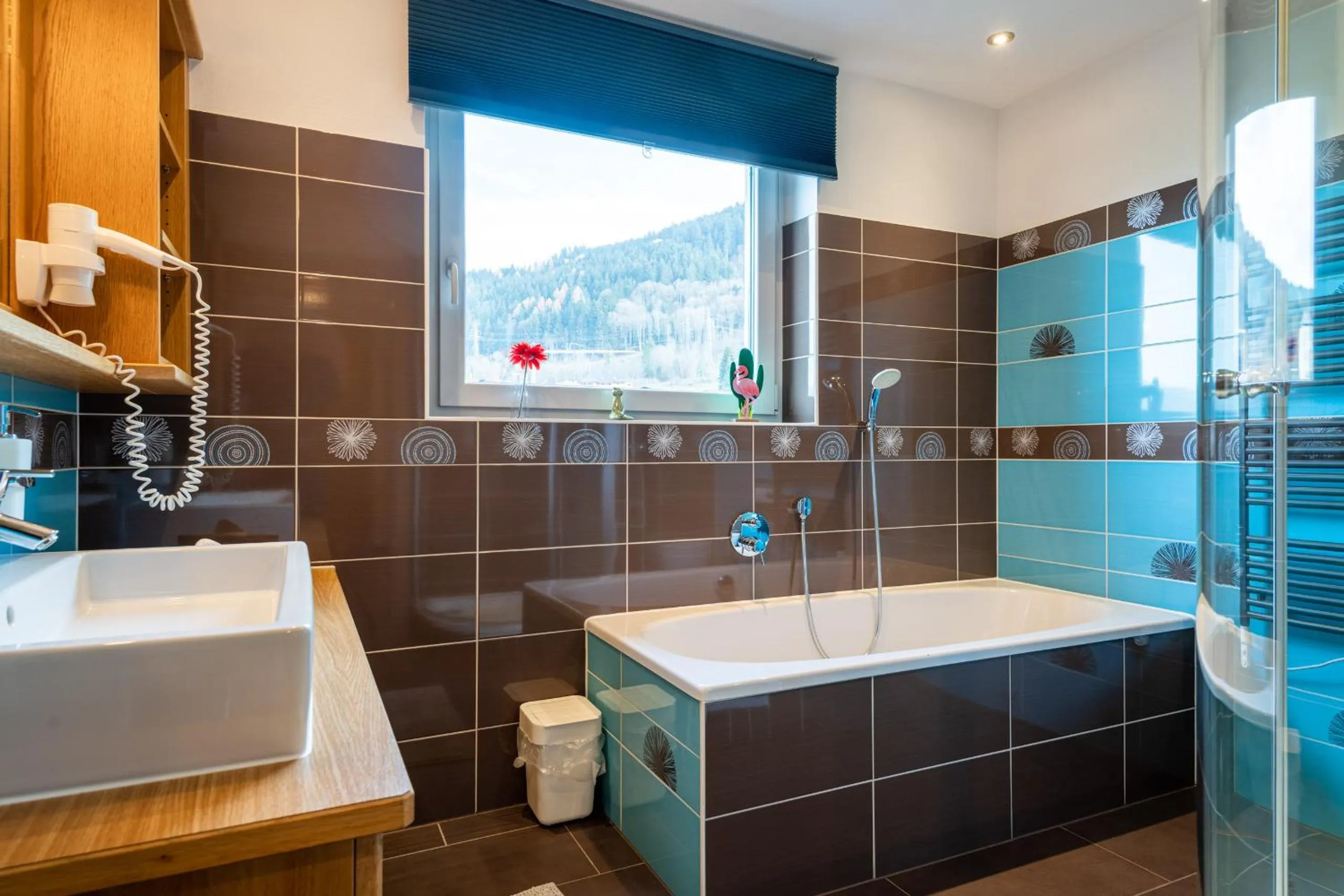 Bathroom in Elinas Mountain Views