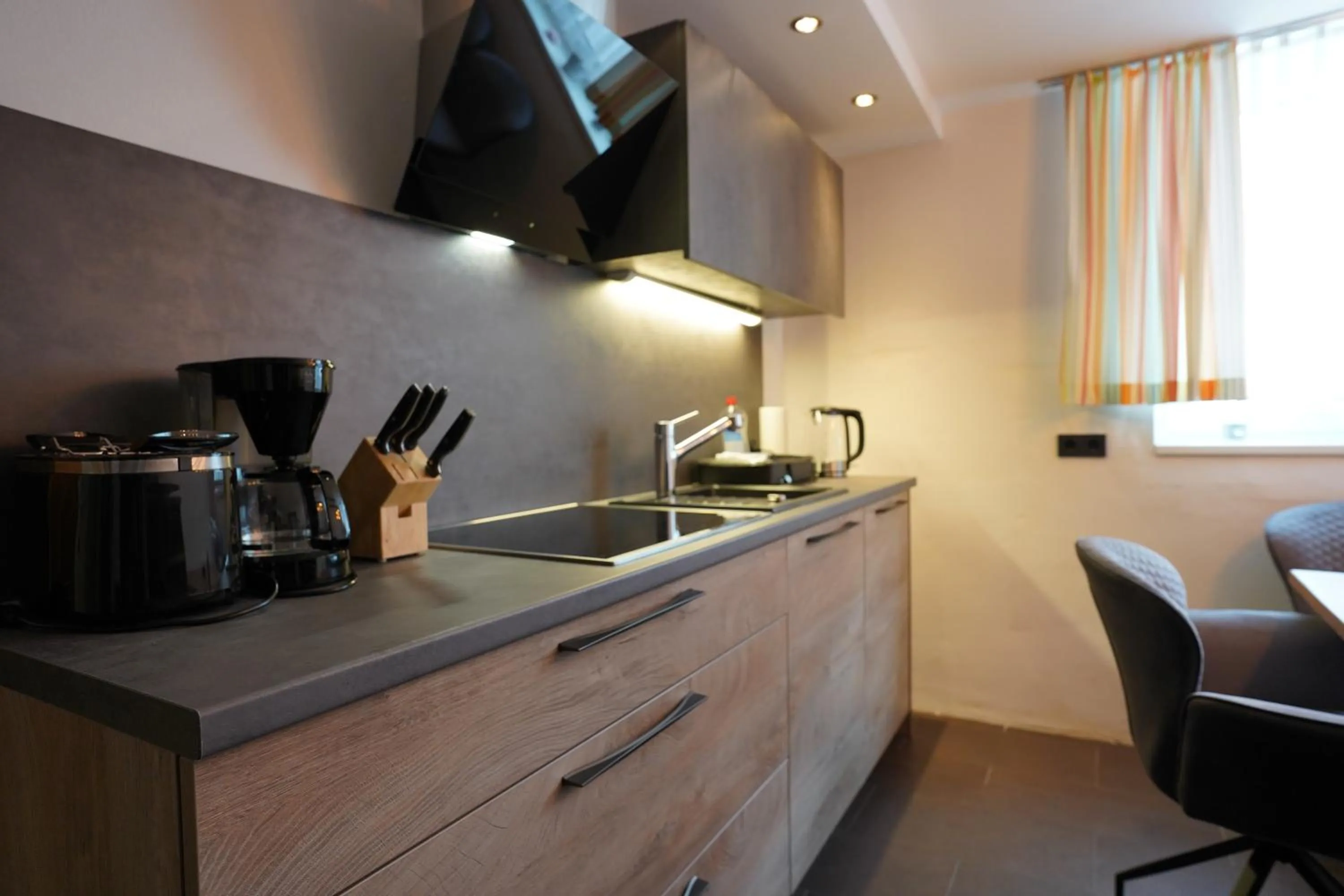 Kitchen or kitchenette in Elinas Mountain Views