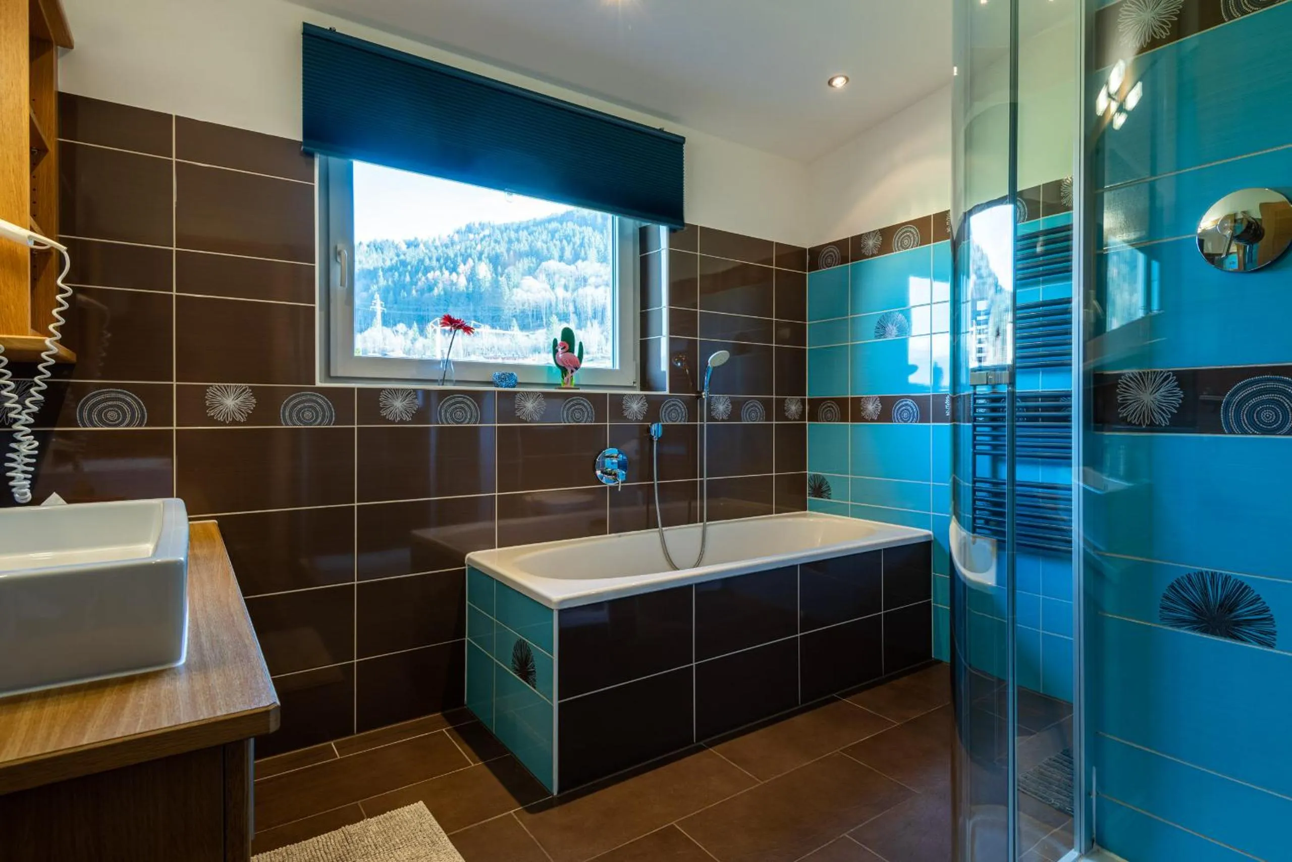 Bathroom in Elinas Mountain Views