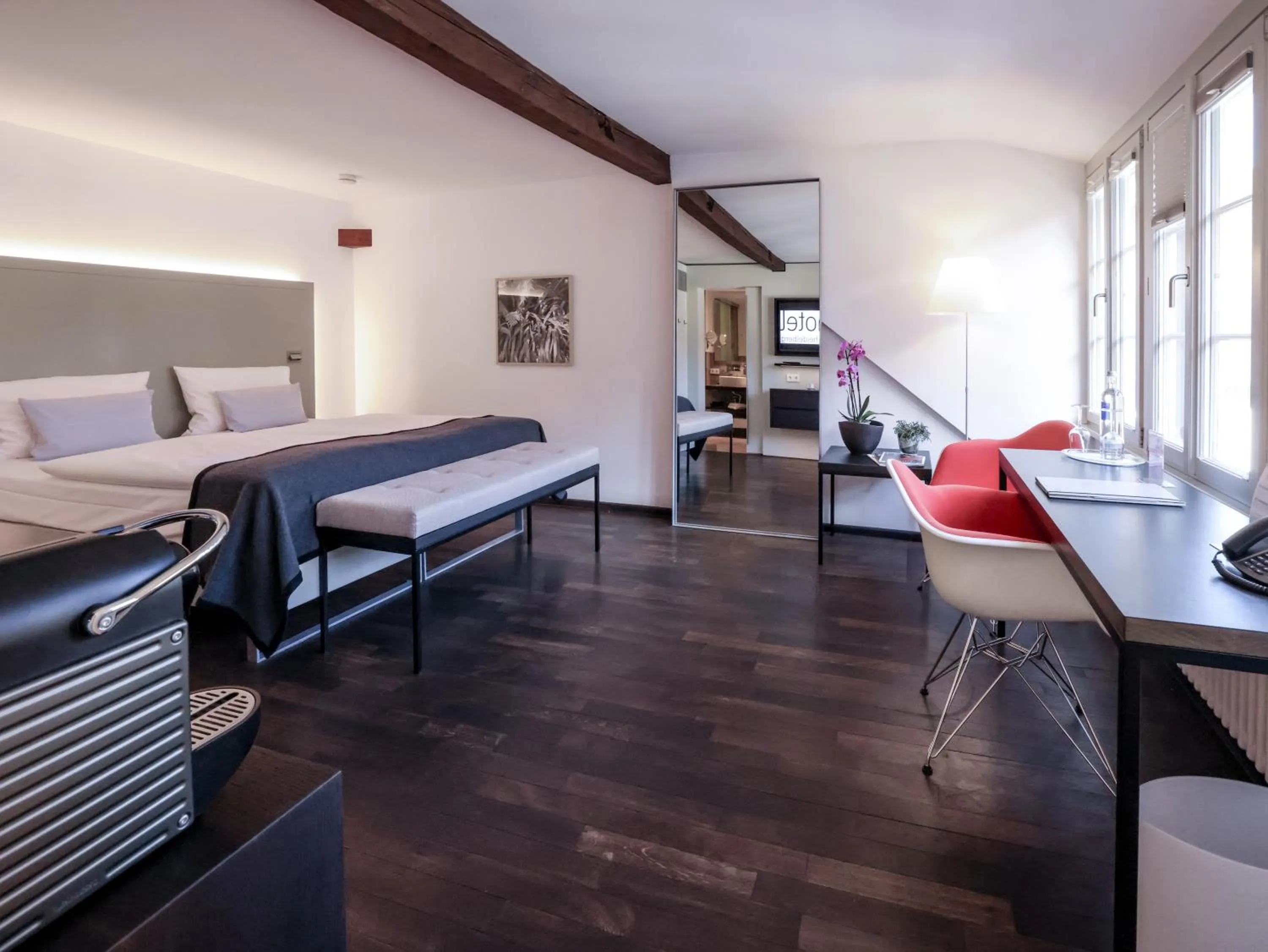 Bedroom, Bed in Arthotel Heidelberg