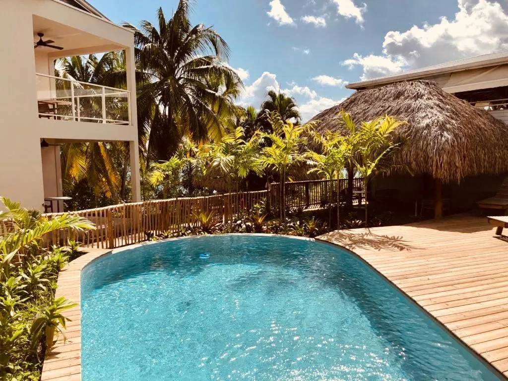 Swimming pool in Hôtel Iloma