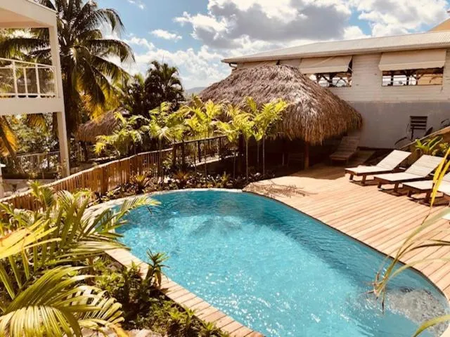Swimming pool in Hôtel Iloma