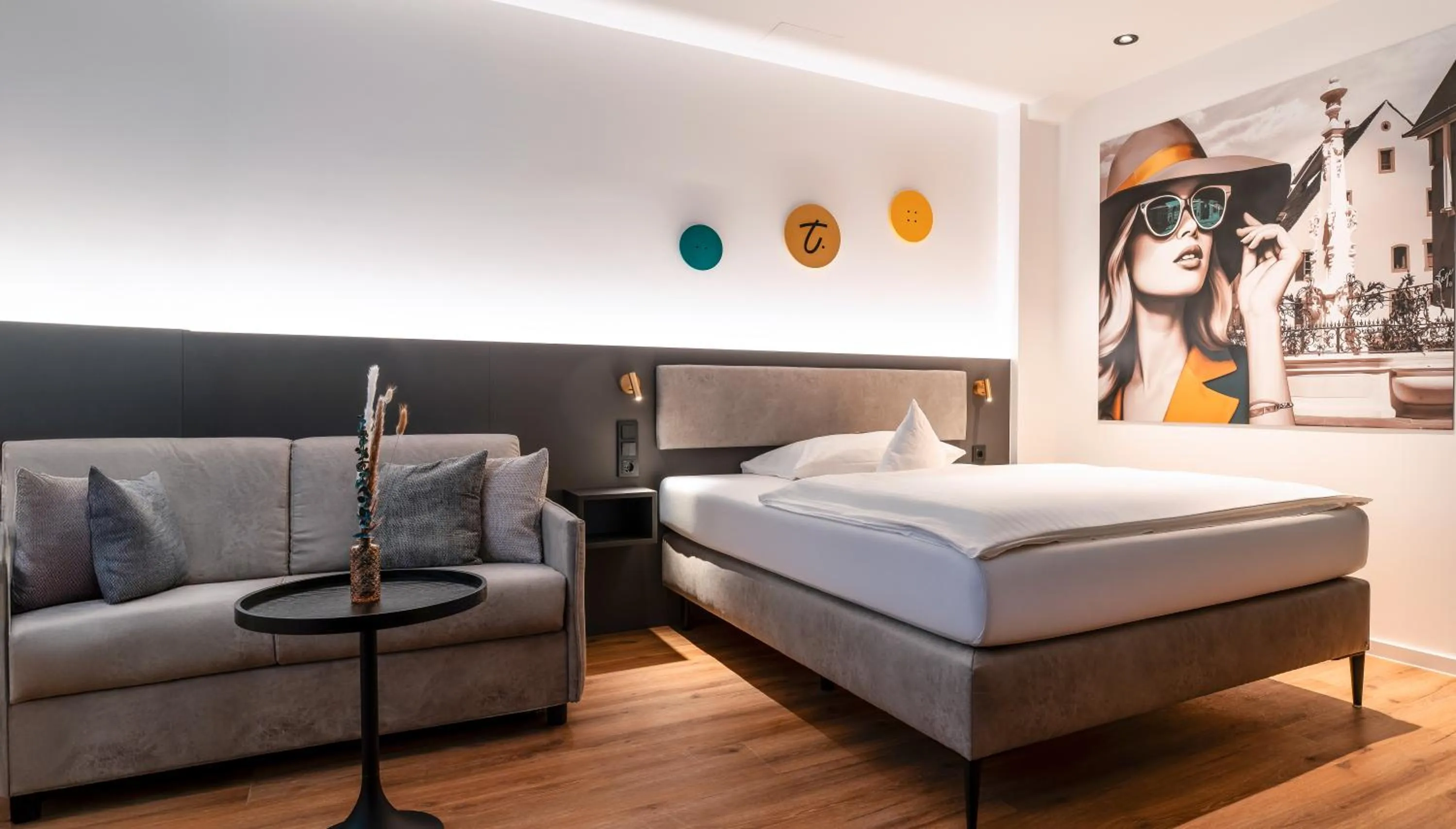 Bedroom, Bed in Hotel Am Triller - Hotel & Serviced Apartments