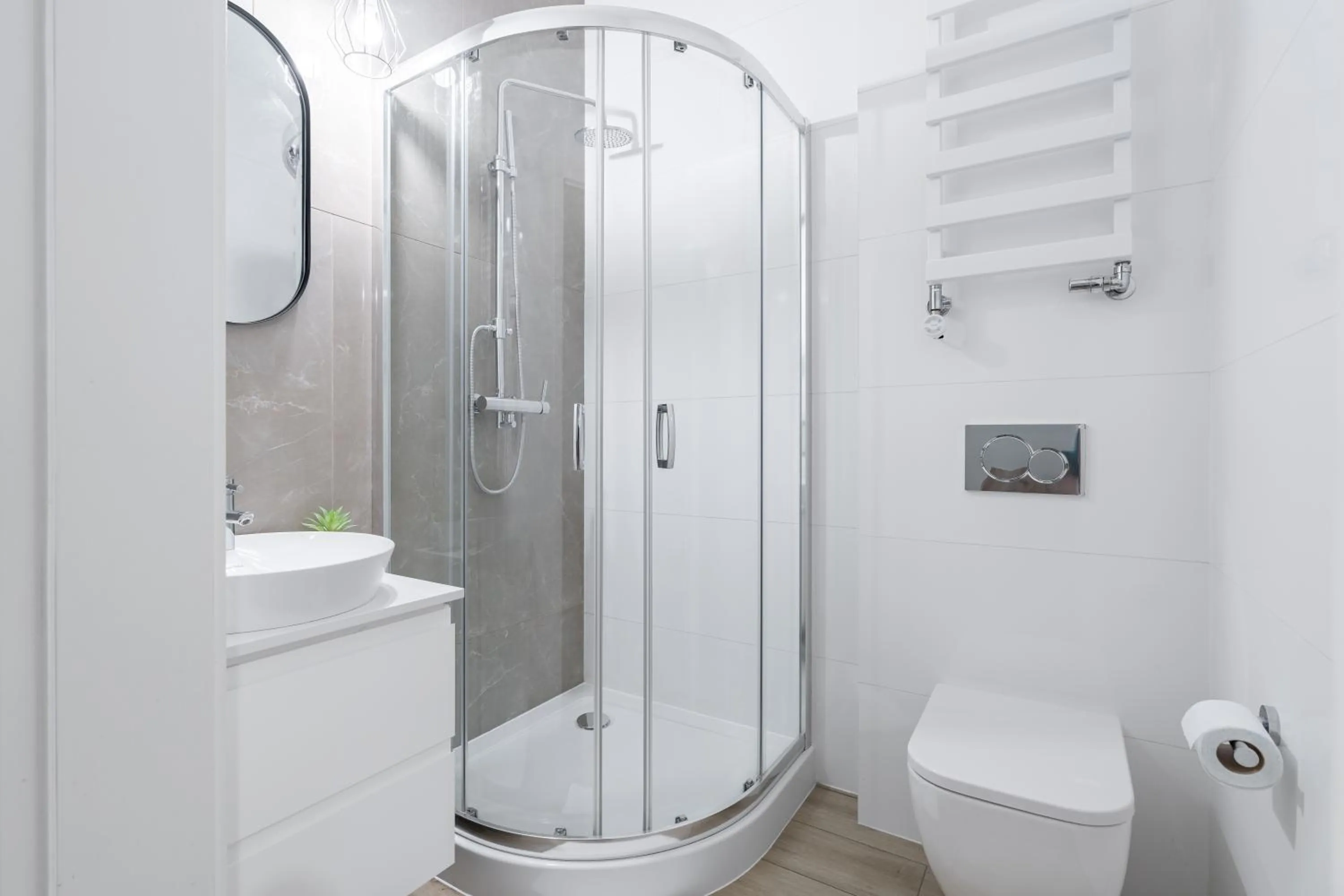 Bathroom in Aparthotel przy Bulwarze by Rentoom