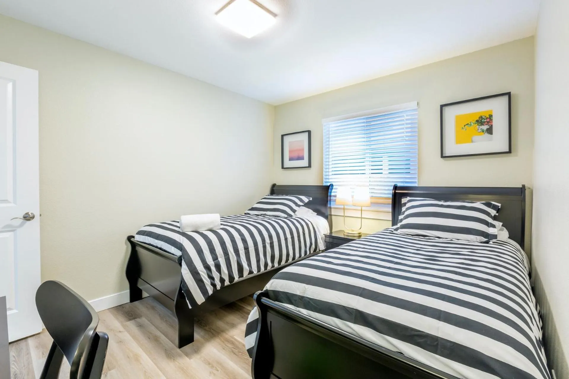 Bedroom, Bed in @ Marbella Lane 6BR Duplex in Downtown San Jose