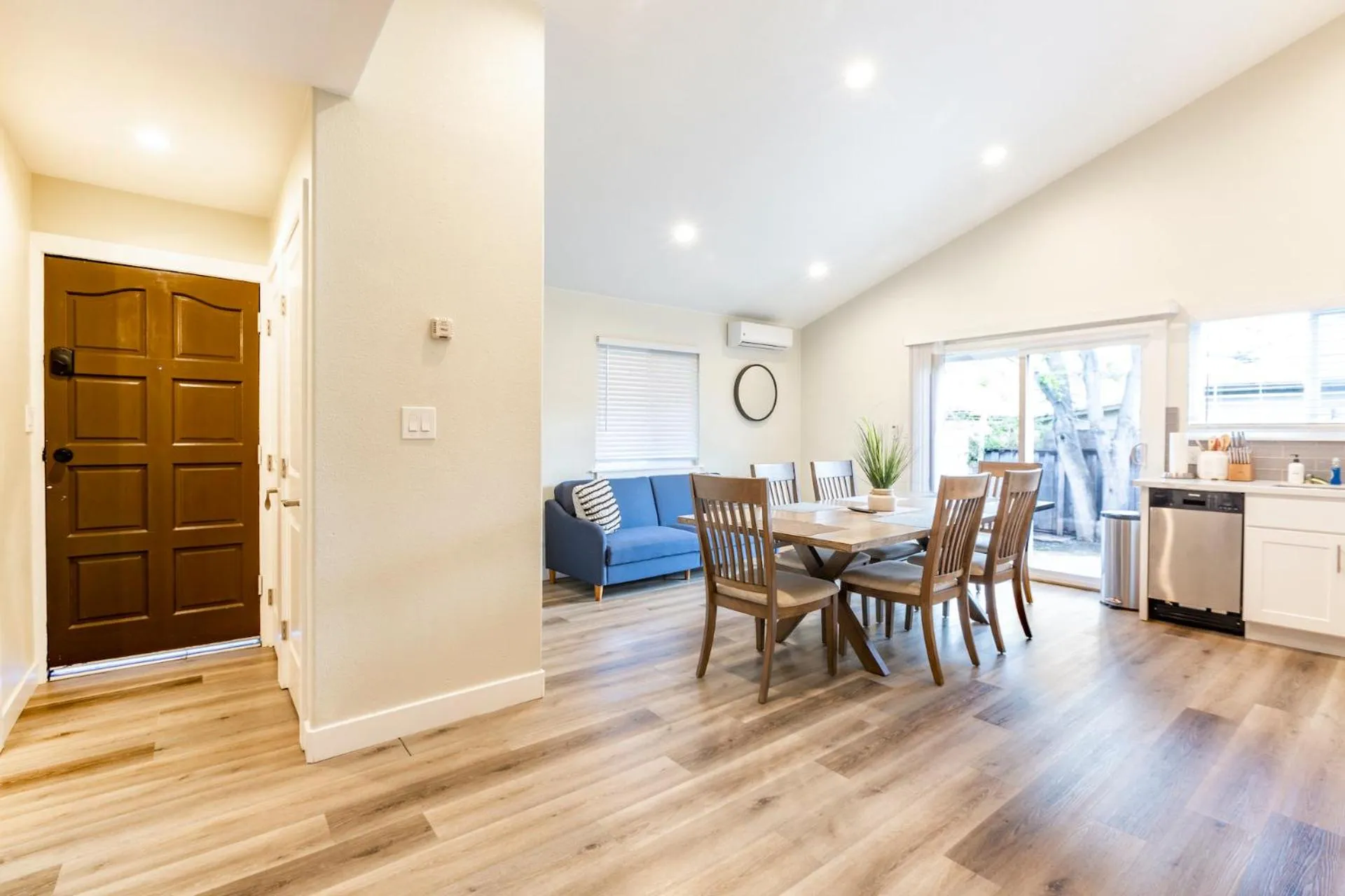 Living room in @ Marbella Lane 6BR Duplex in Downtown San Jose