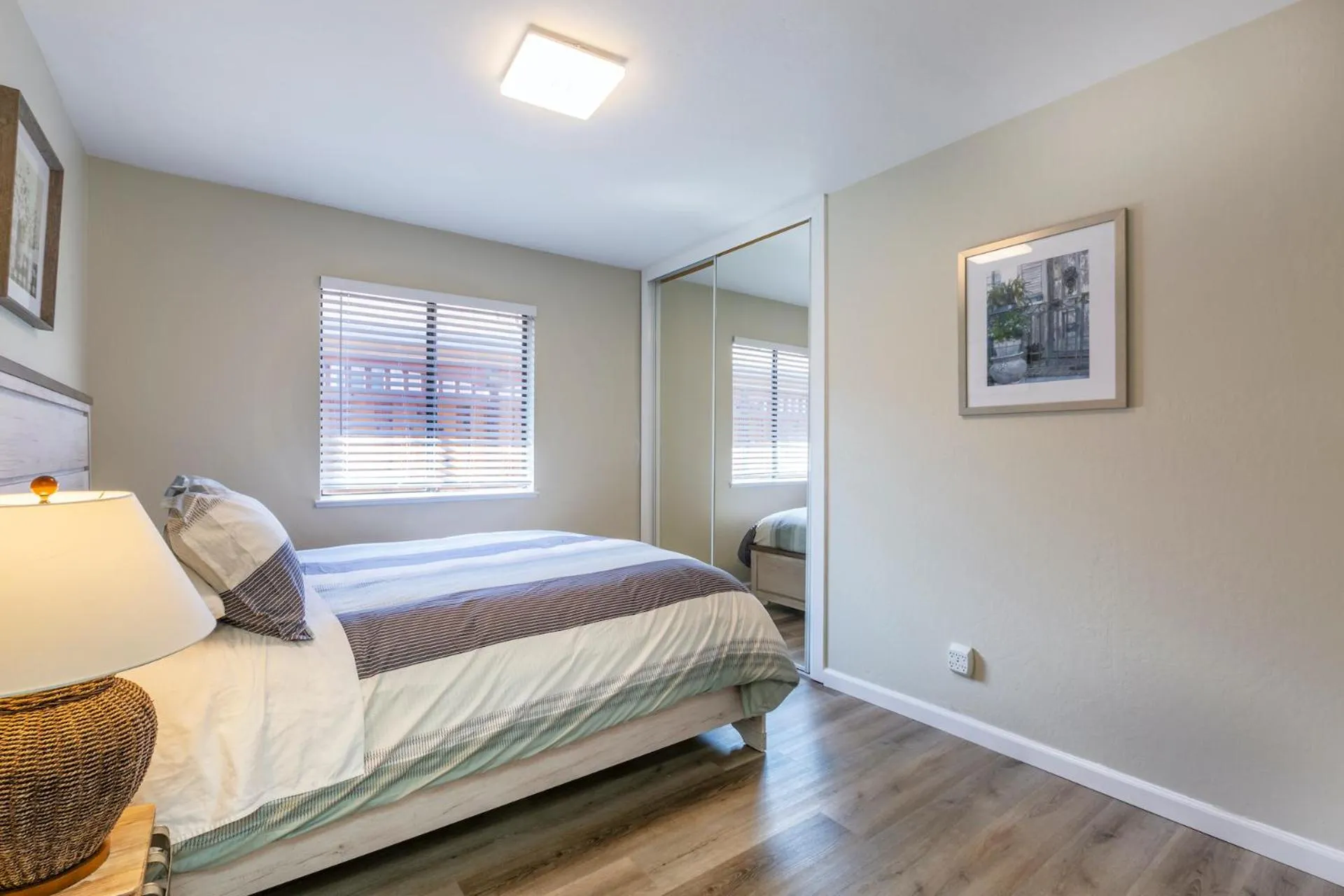 Bedroom, Bed in @ Marbella Lane 6BR Duplex in Downtown San Jose