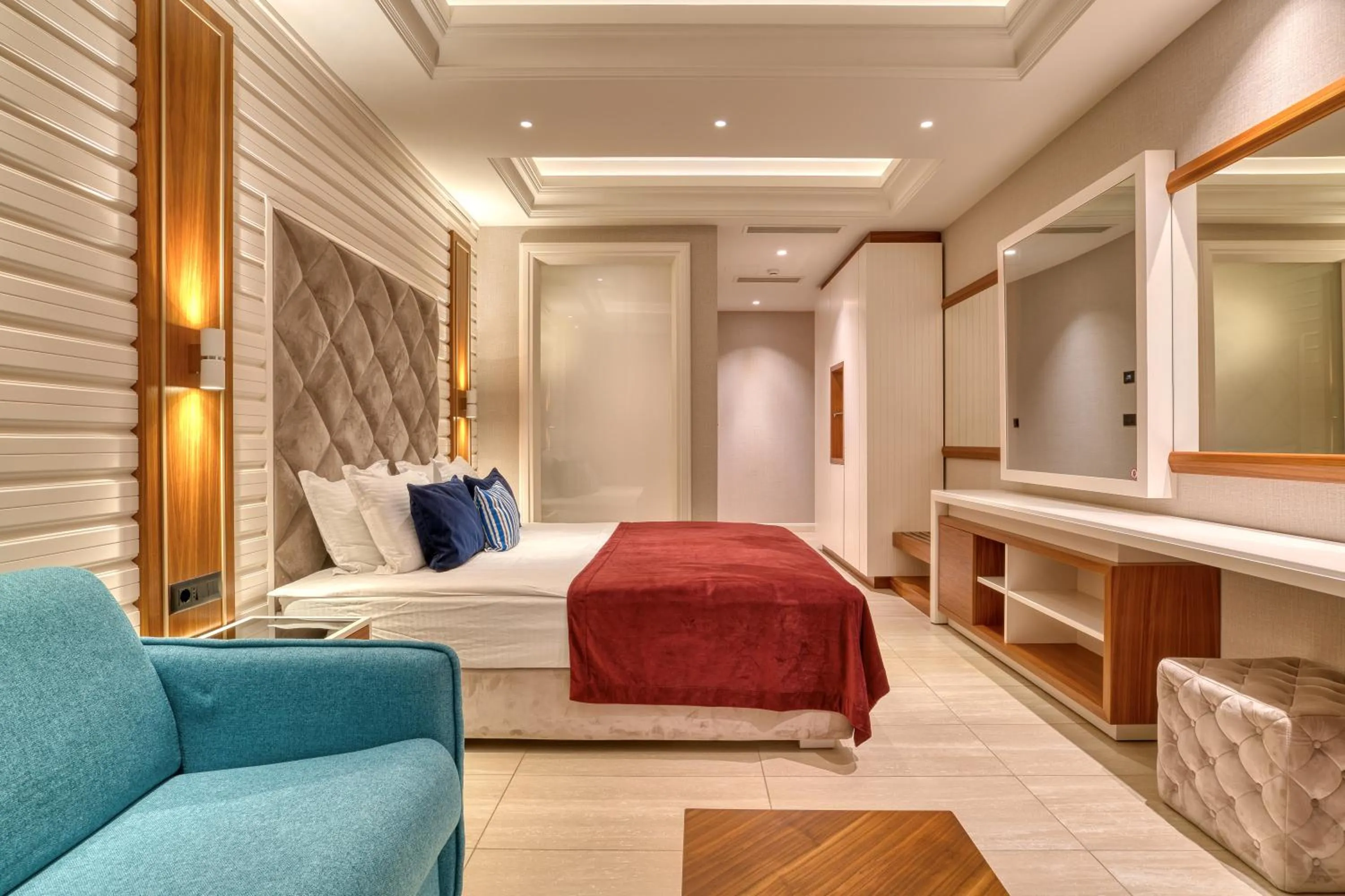 Bed in Boutique Hotel R Palazzo