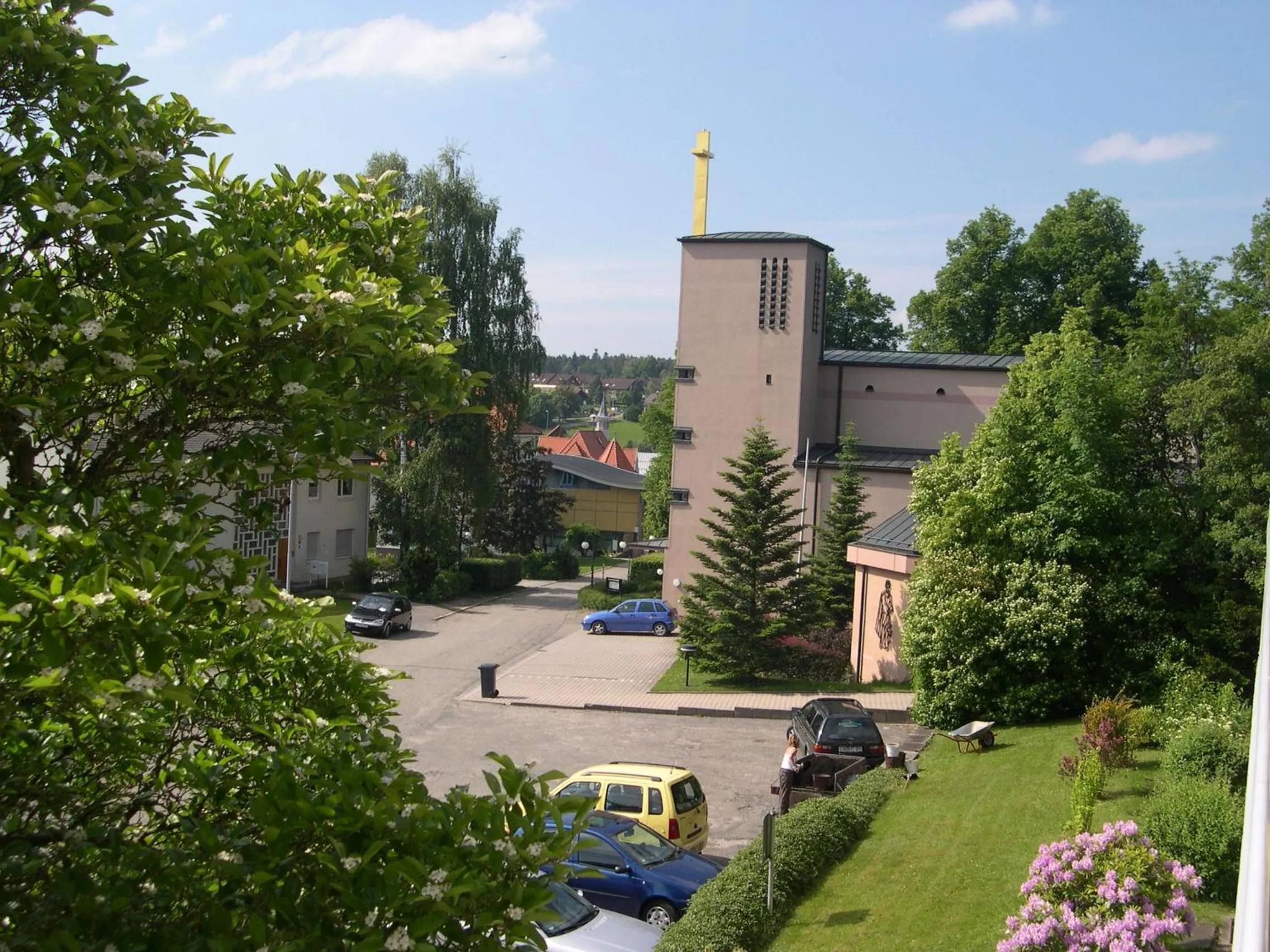 Landmark view in Haus am Kurpark