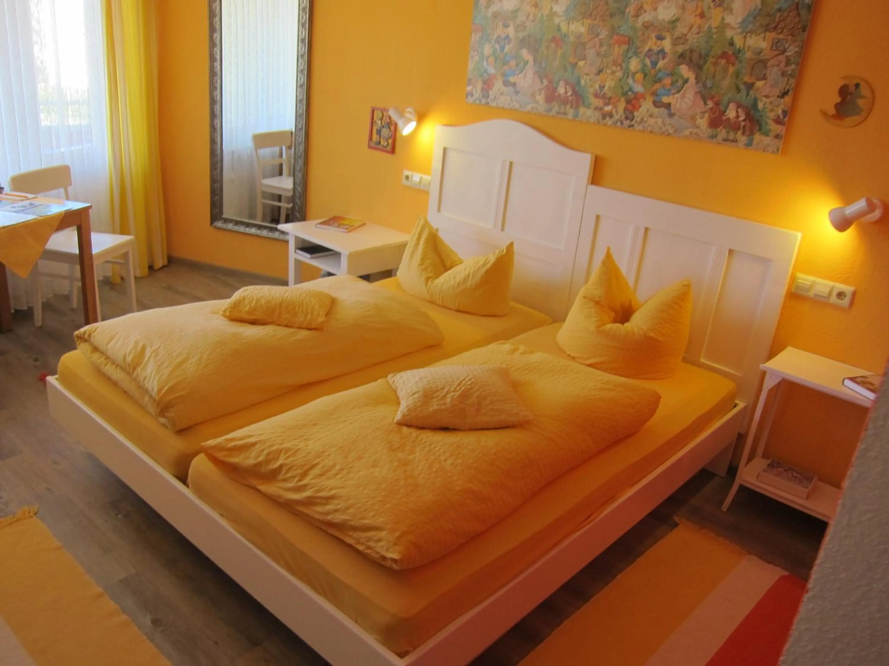 Photo of the whole room, Bed in Haus am Kurpark