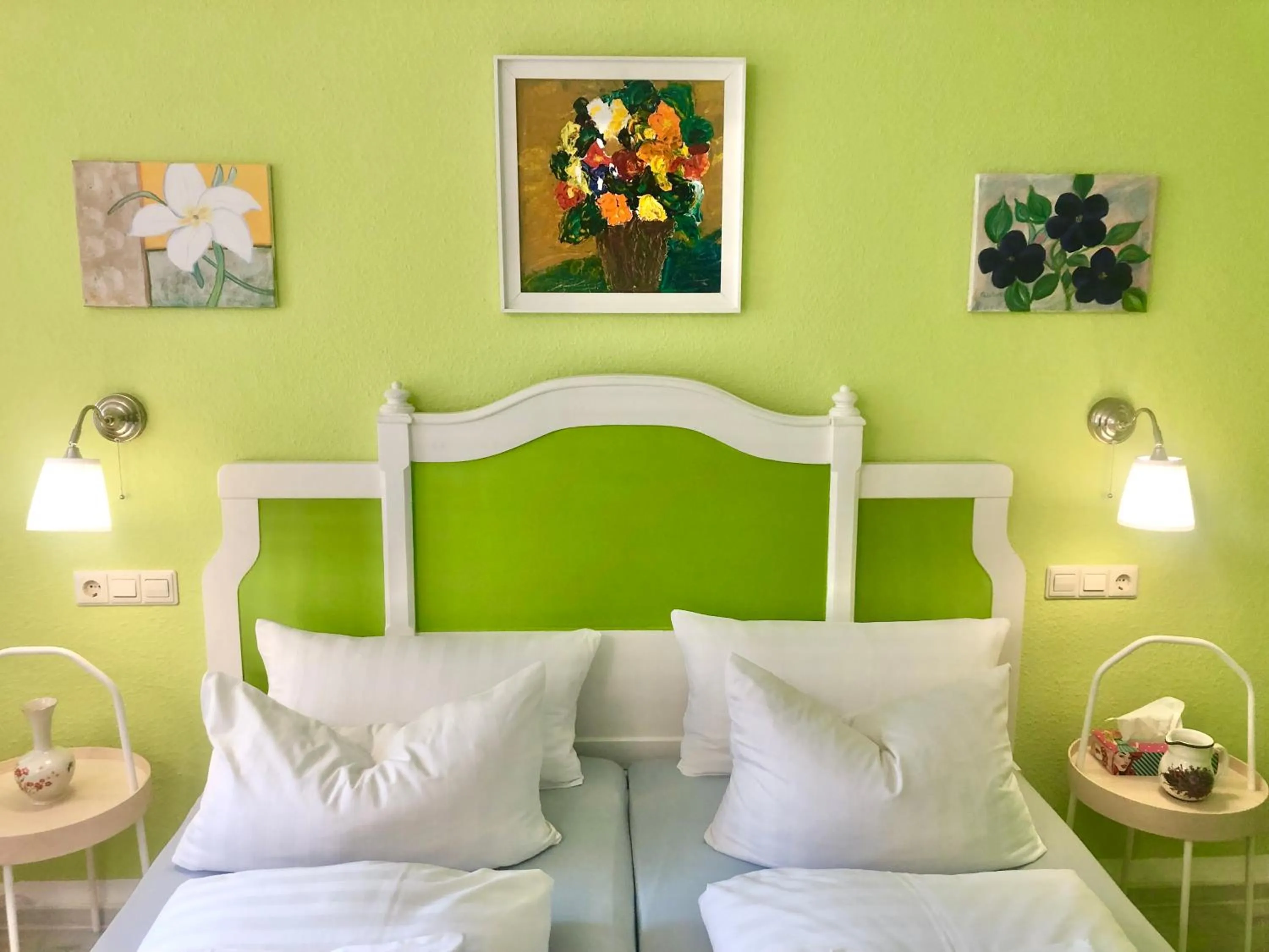 Bed in Haus am Kurpark