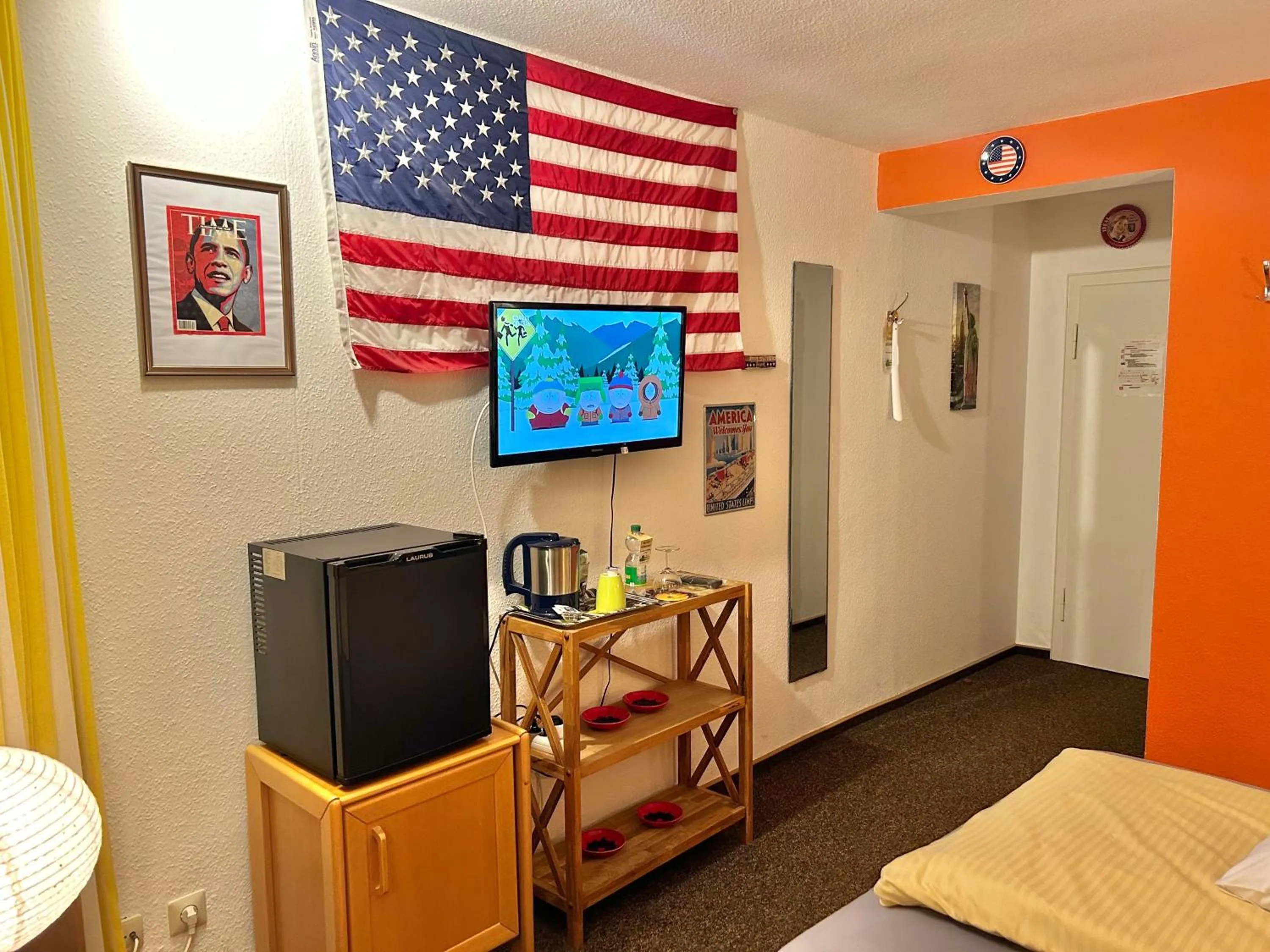 TV and multimedia, Bed in Haus am Kurpark