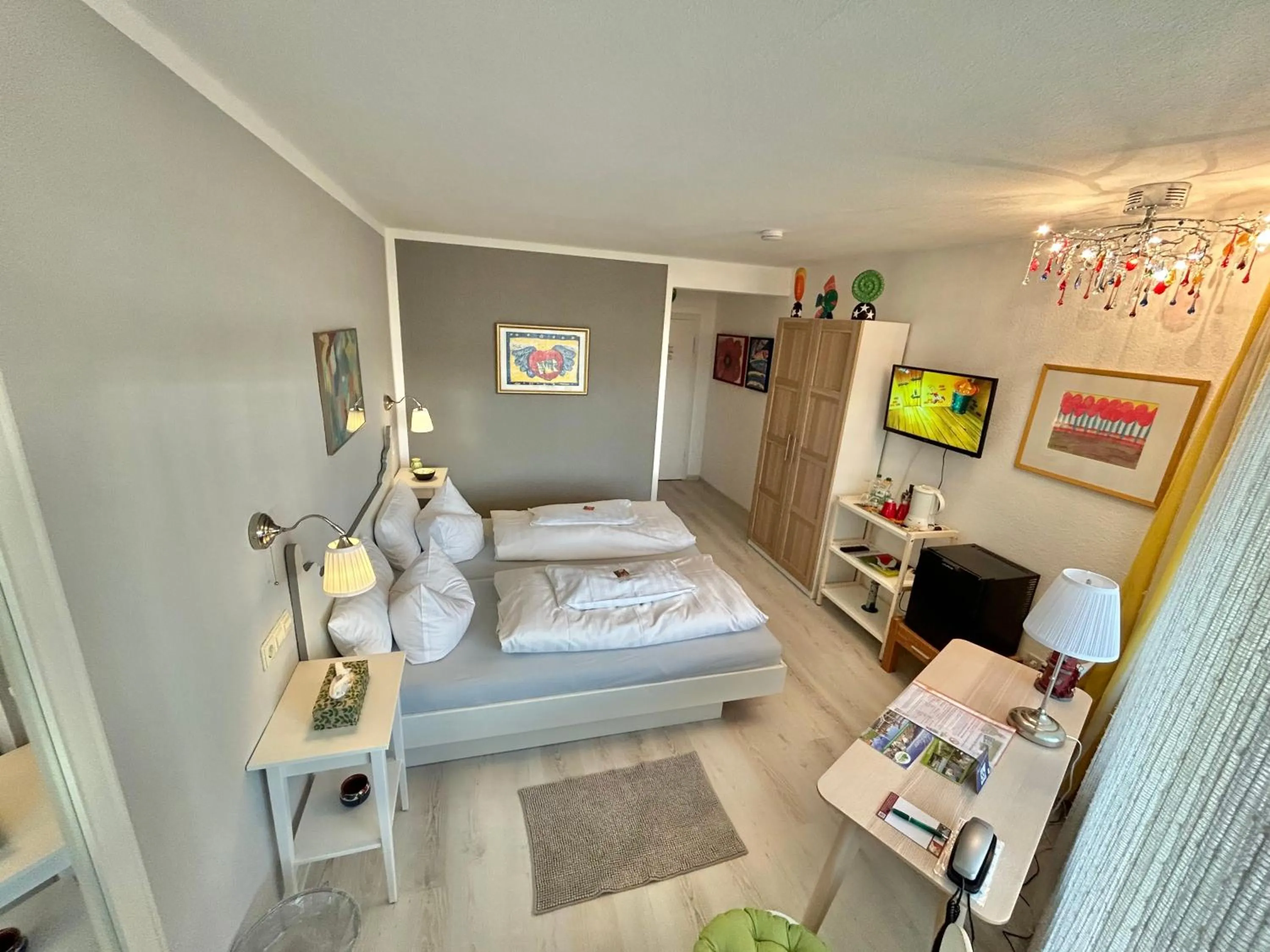 Photo of the whole room, Bed in Haus am Kurpark