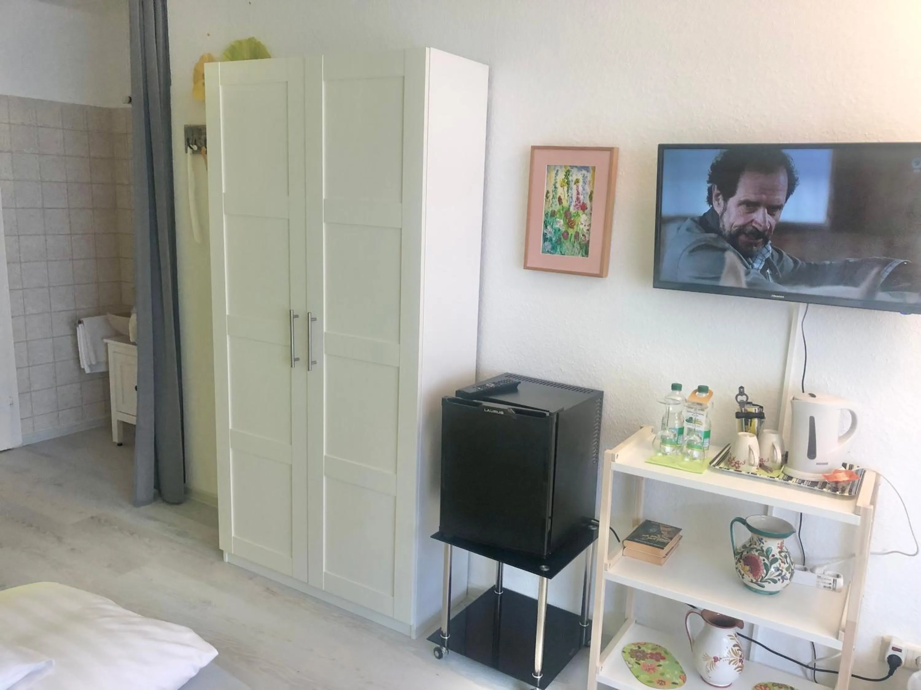 TV and multimedia, Bed in Haus am Kurpark