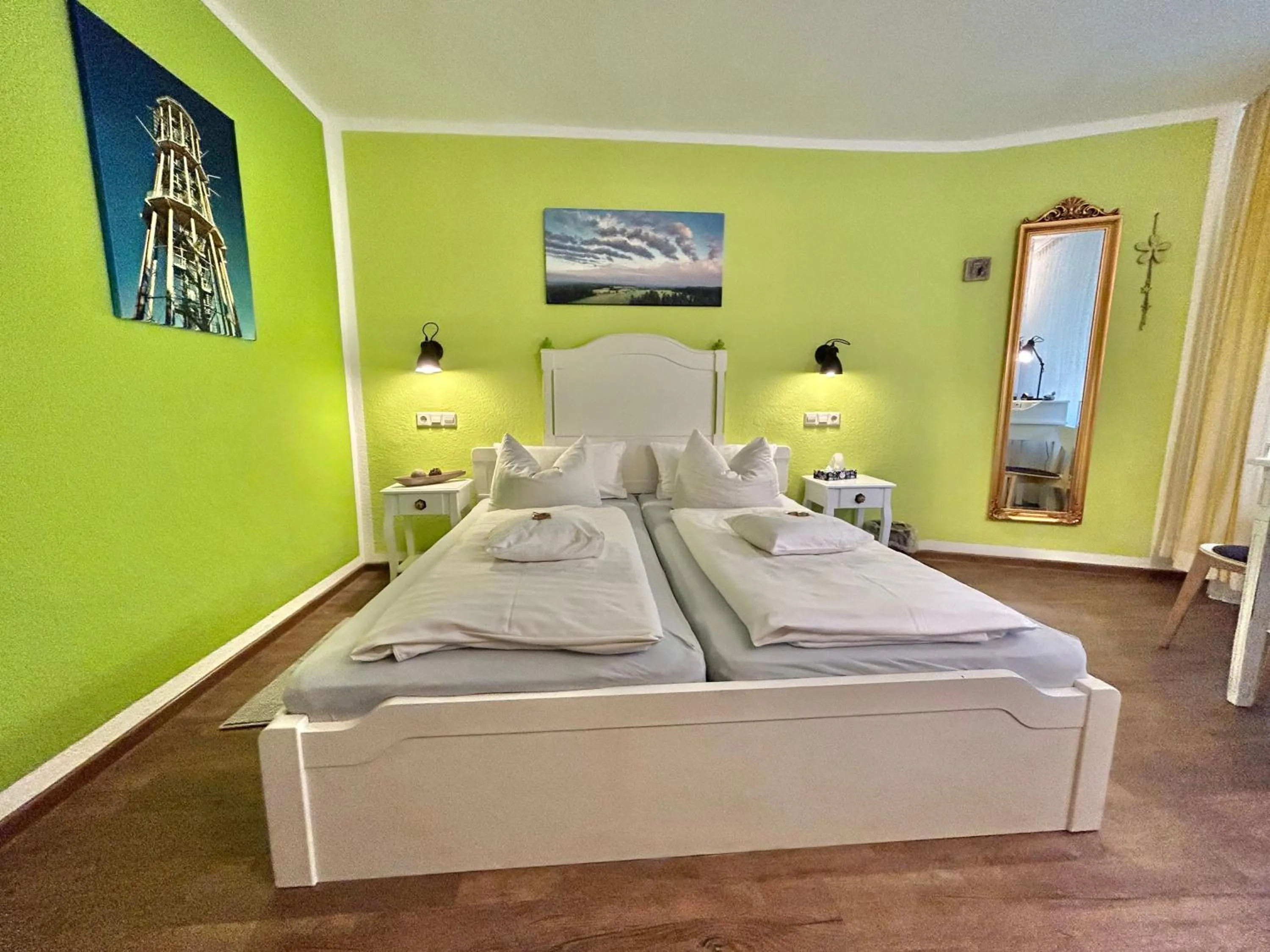 Photo of the whole room, Bed in Haus am Kurpark