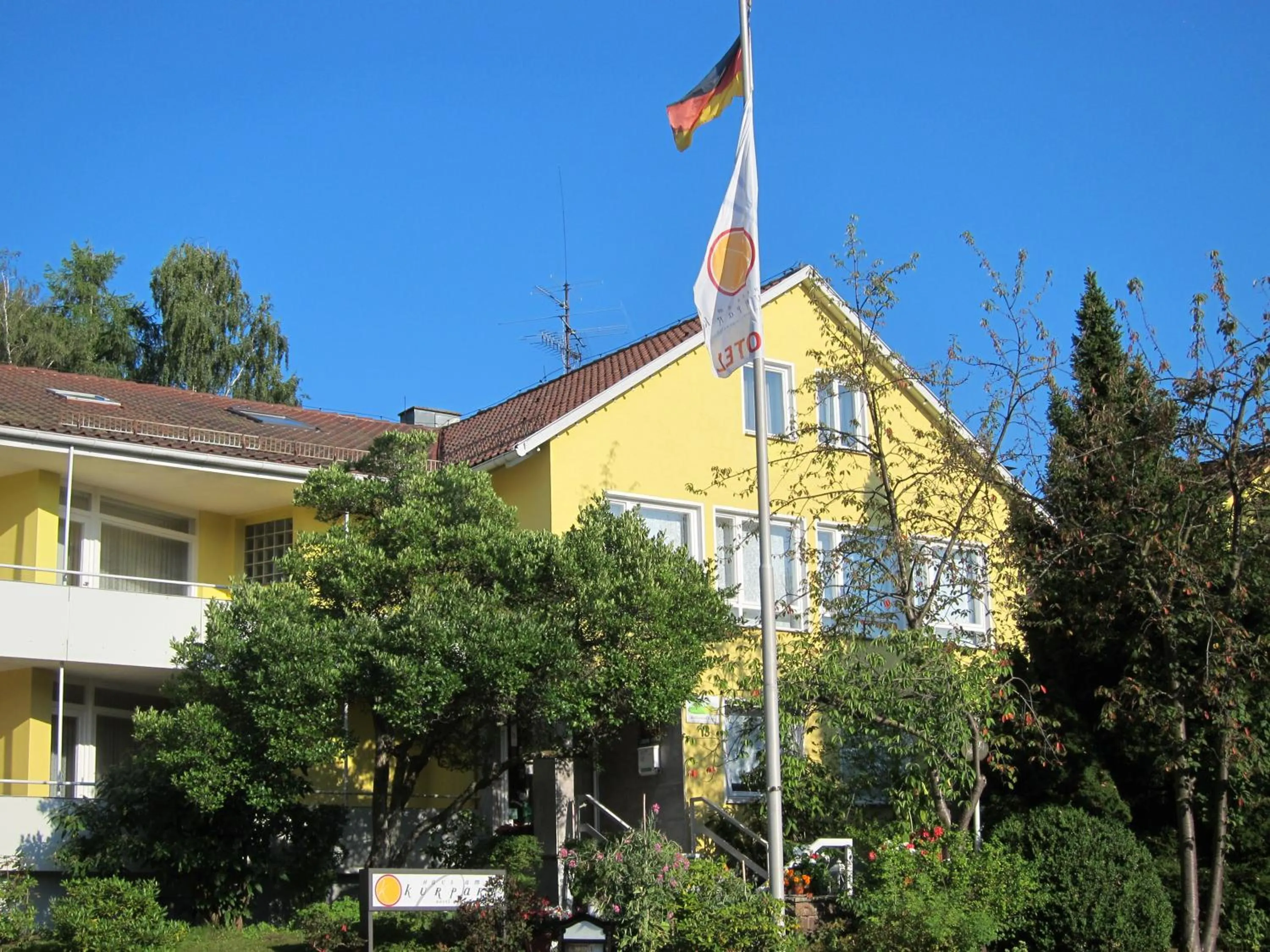 Facade/entrance in Haus am Kurpark