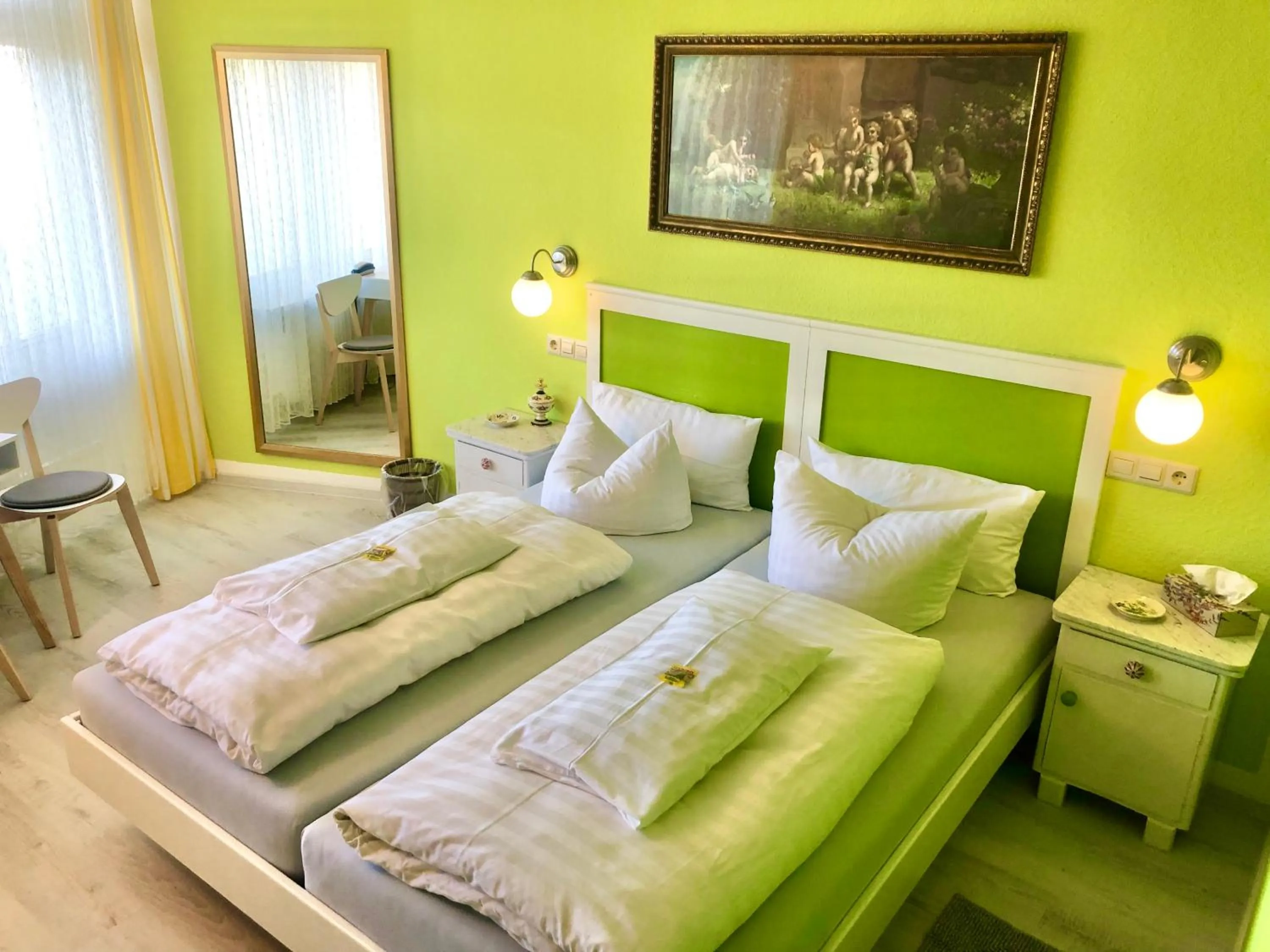 Bed in Haus am Kurpark