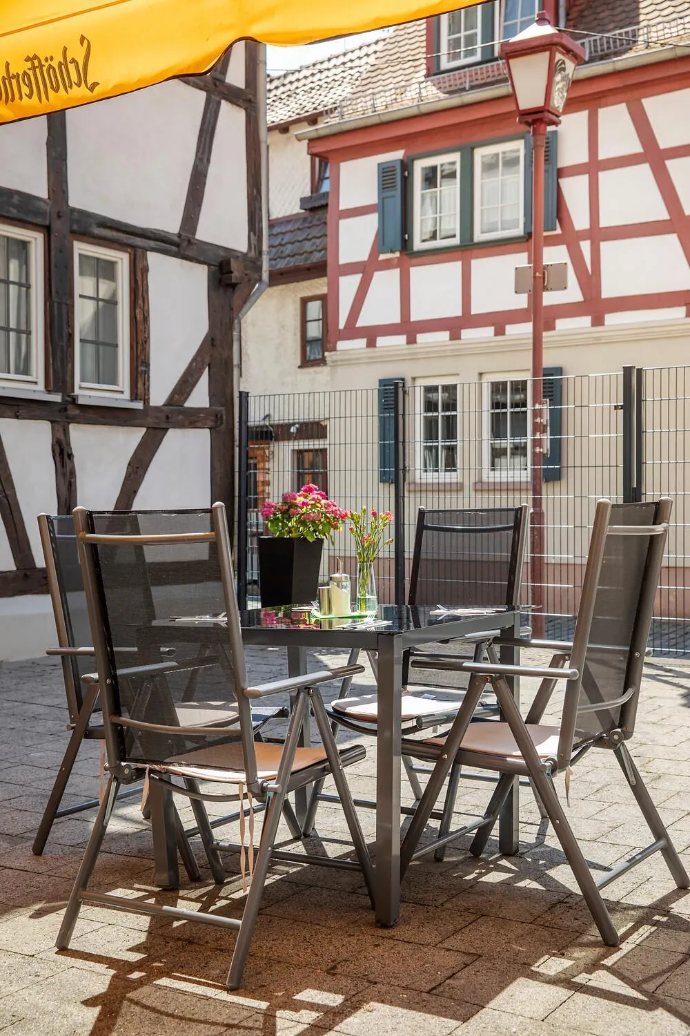 Balcony/Terrace in ACHAT Hotel Heppenheim