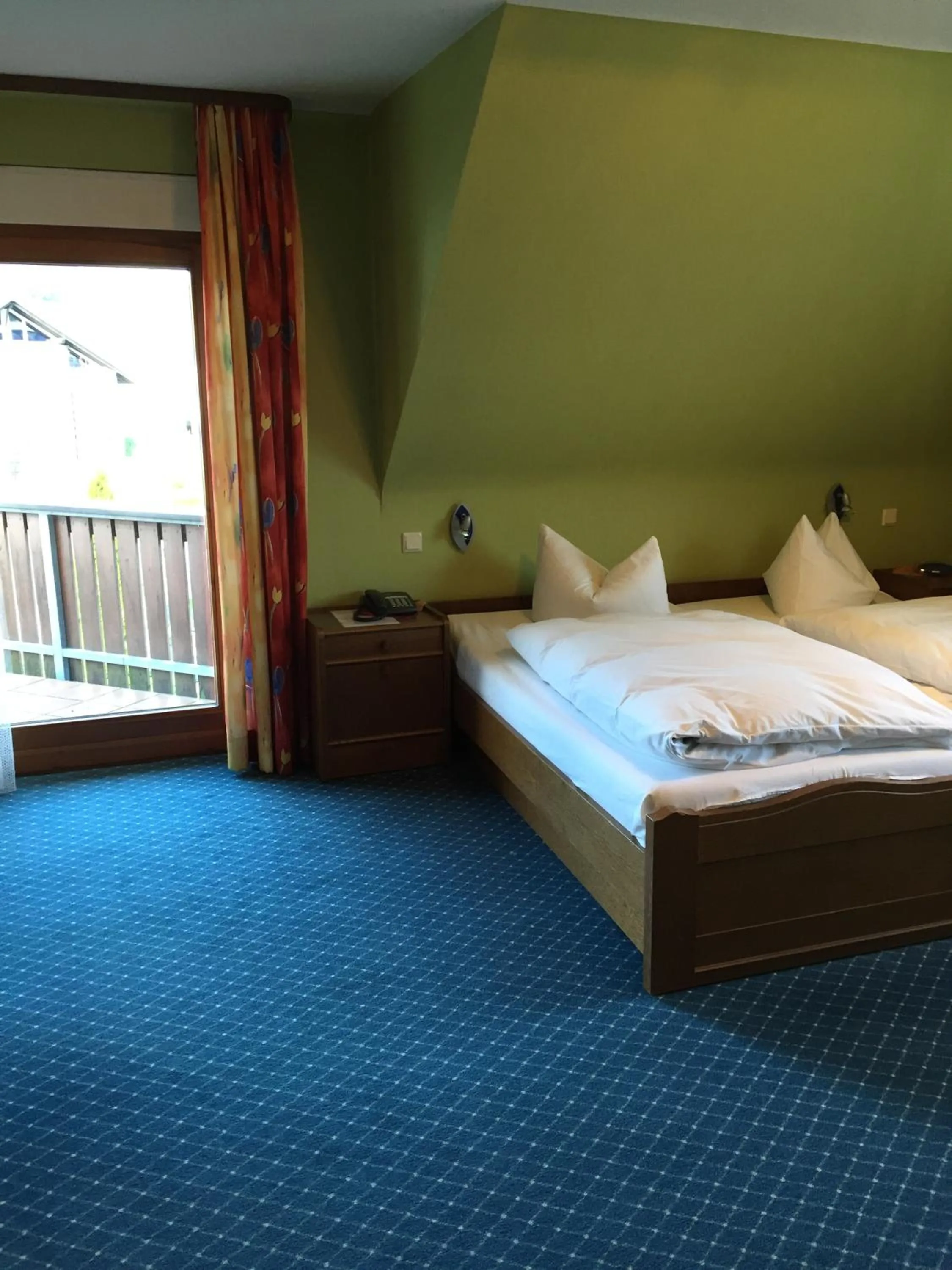 Bed in Hotel Garni Schmieder’s Ochsen