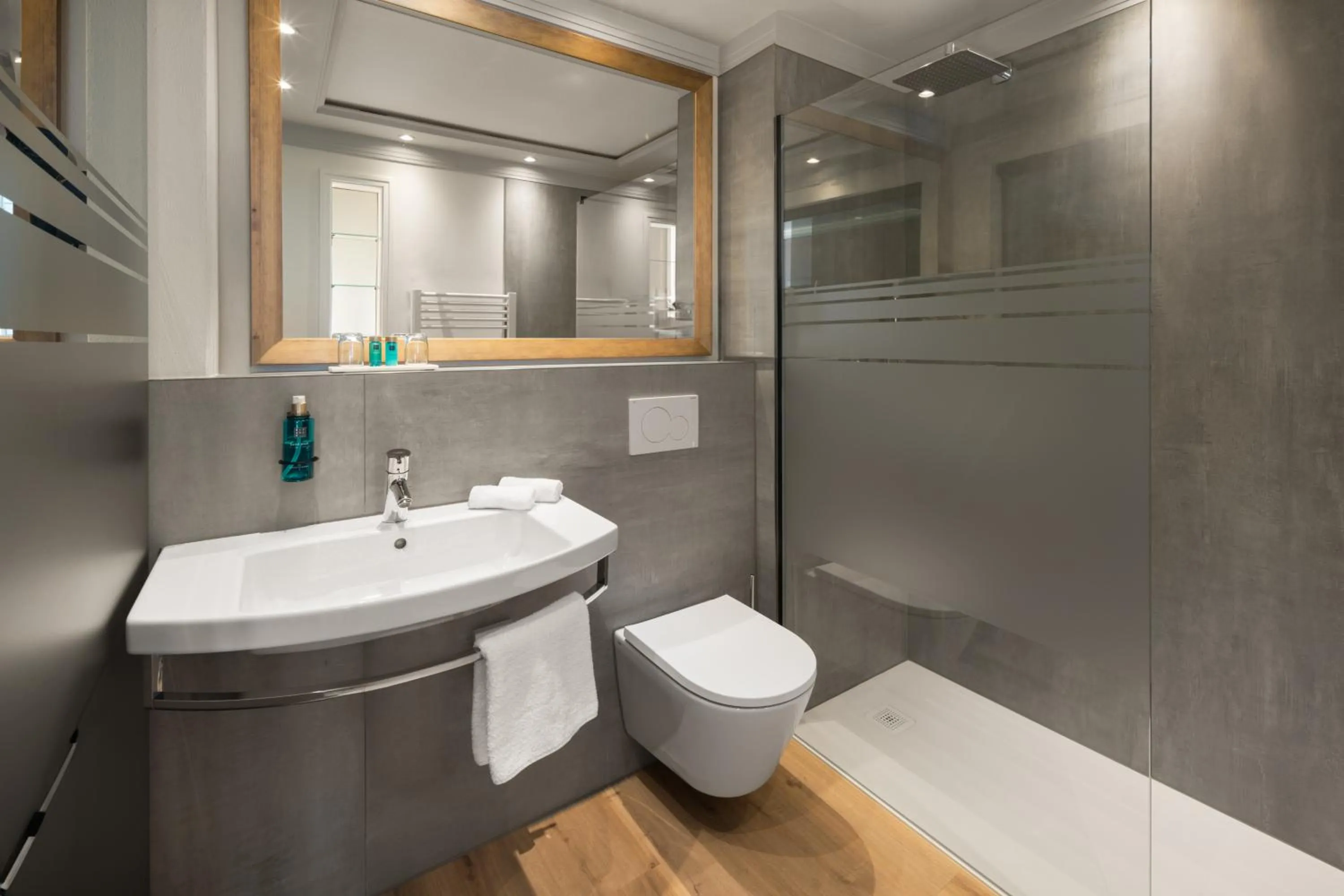 Bathroom in Hotel Dreiflüssehof