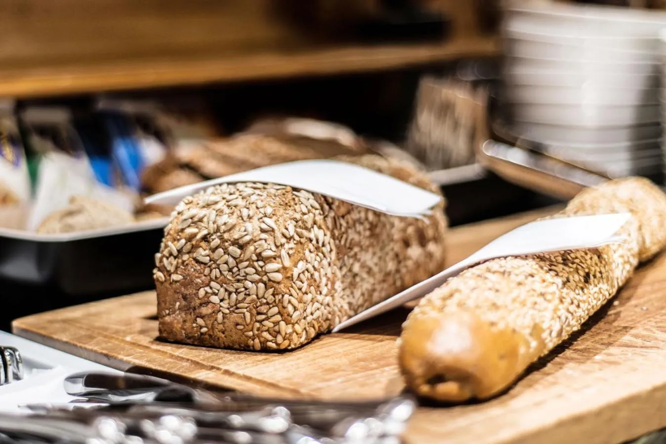 Buffet breakfast in Hotel Dreiflüssehof