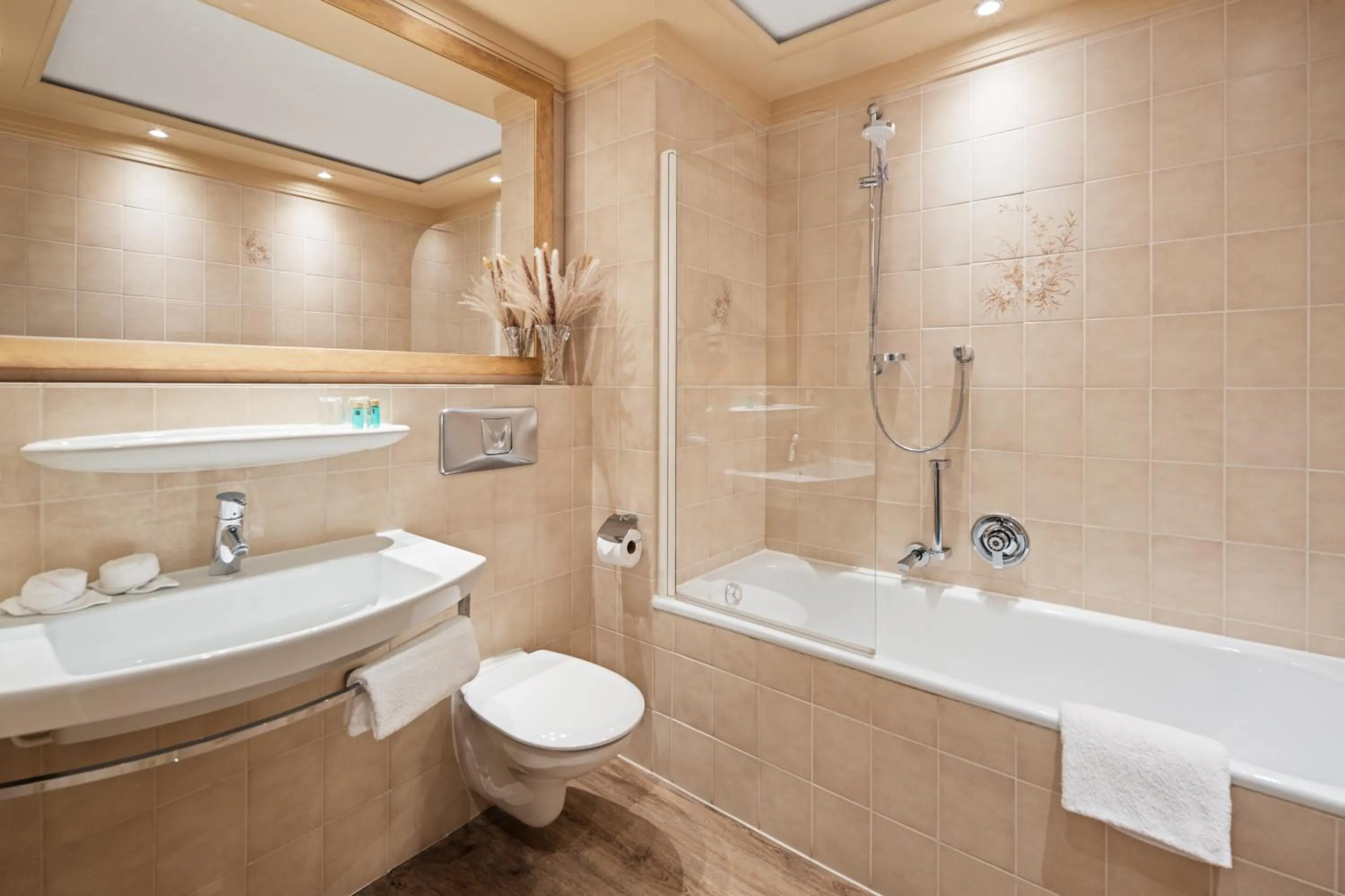 Bathroom in Hotel Dreiflüssehof