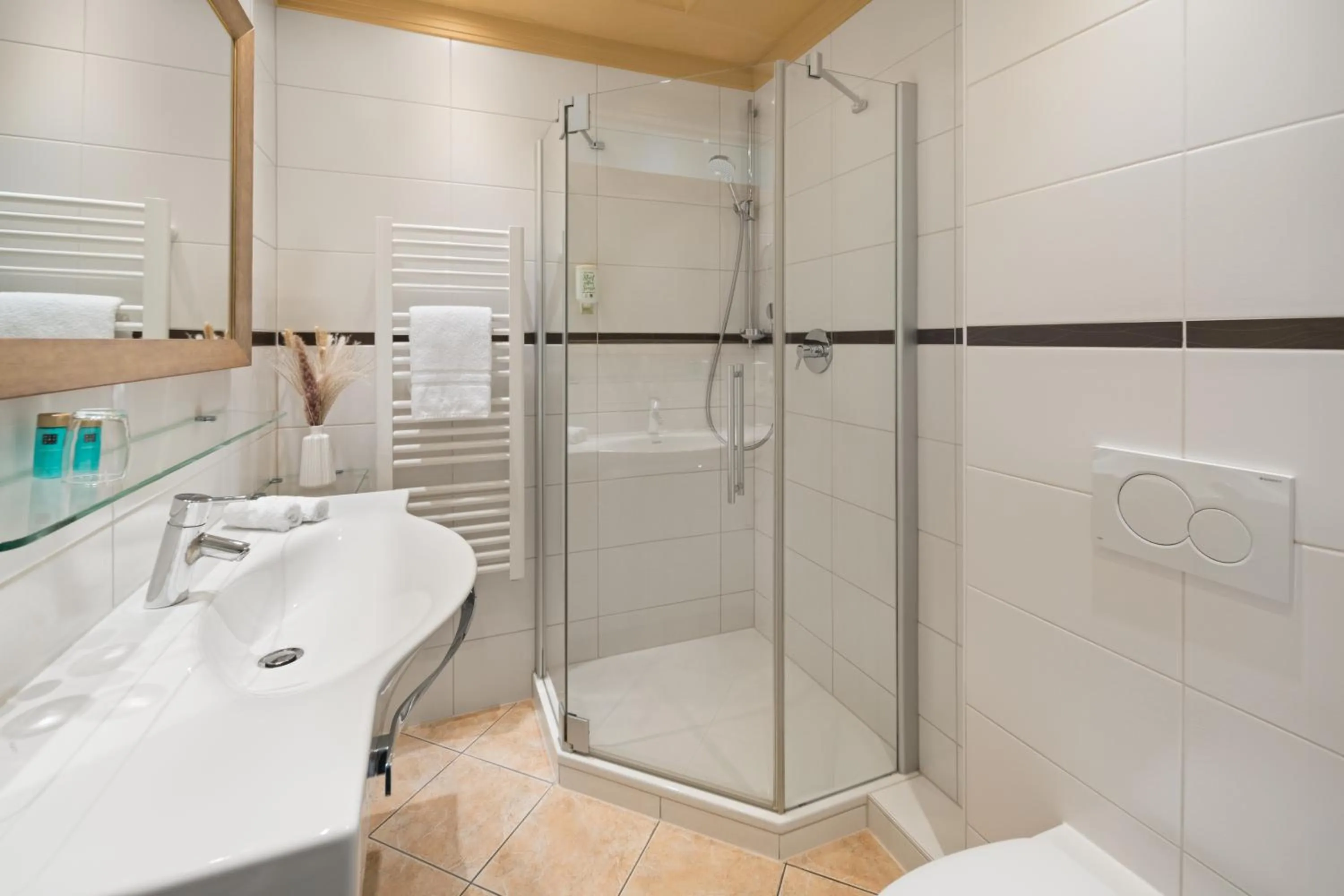 Bathroom in Hotel Dreiflüssehof