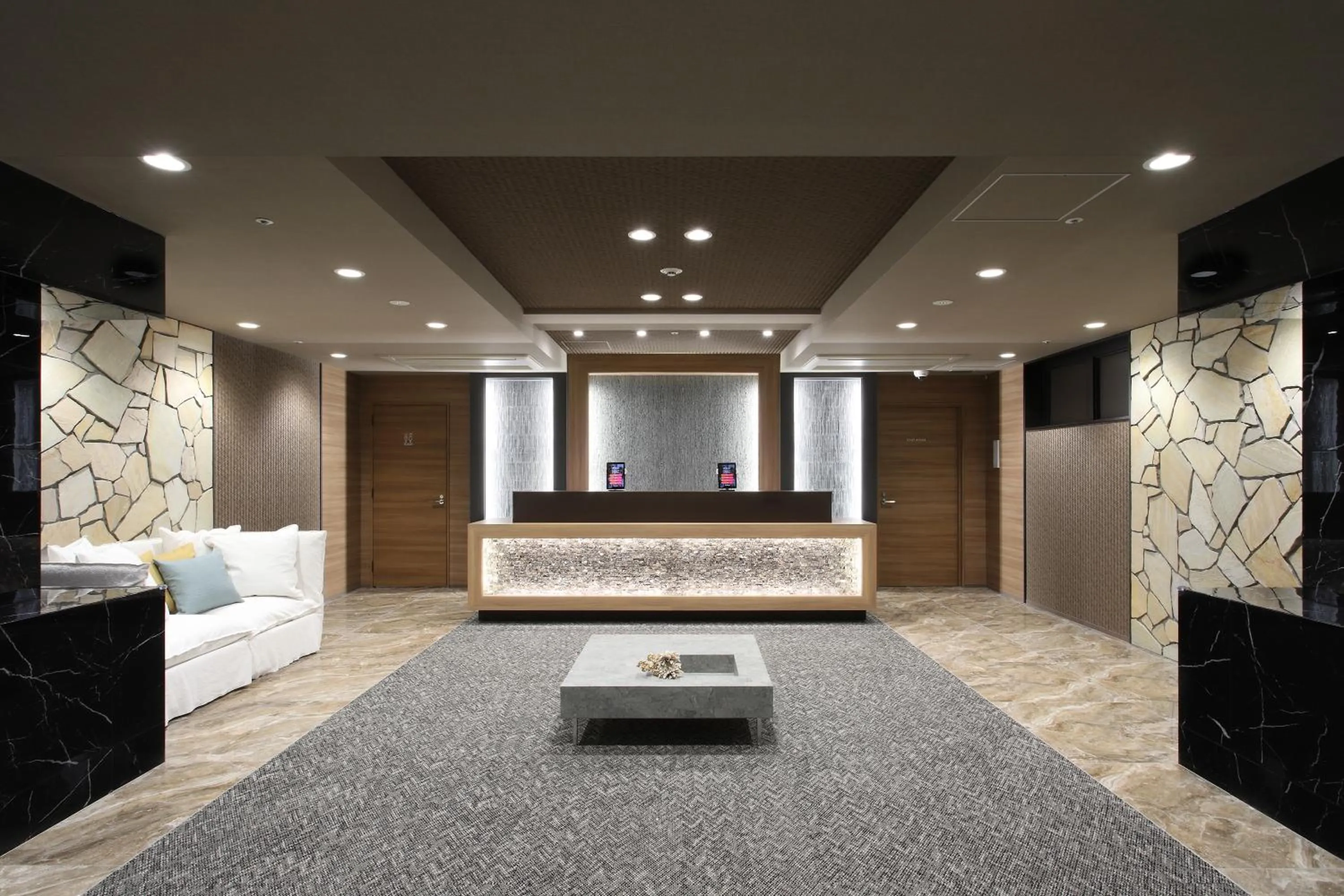 Lobby or reception in Takuto Hotel Osaka Shinsaibashi