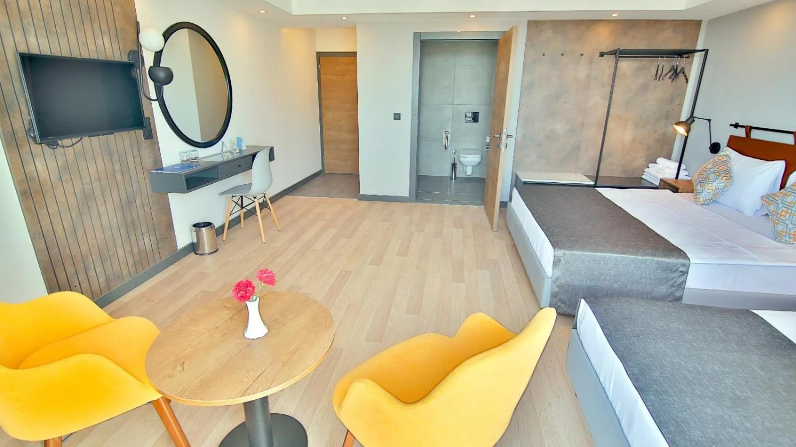 Photo of the whole room, Bed in Ramira Joy Hotel