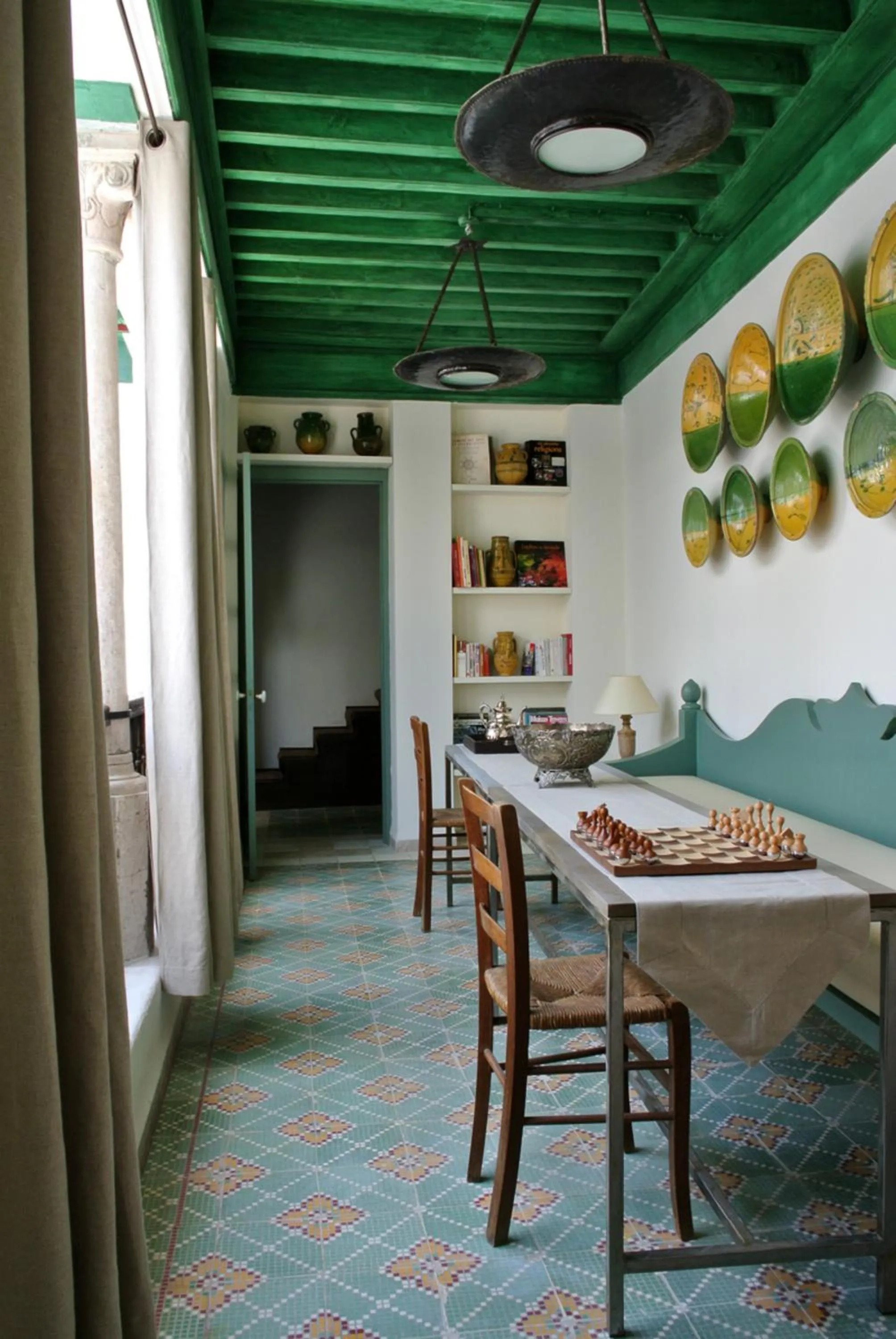 Decorative detail in Dar Ben Gacem