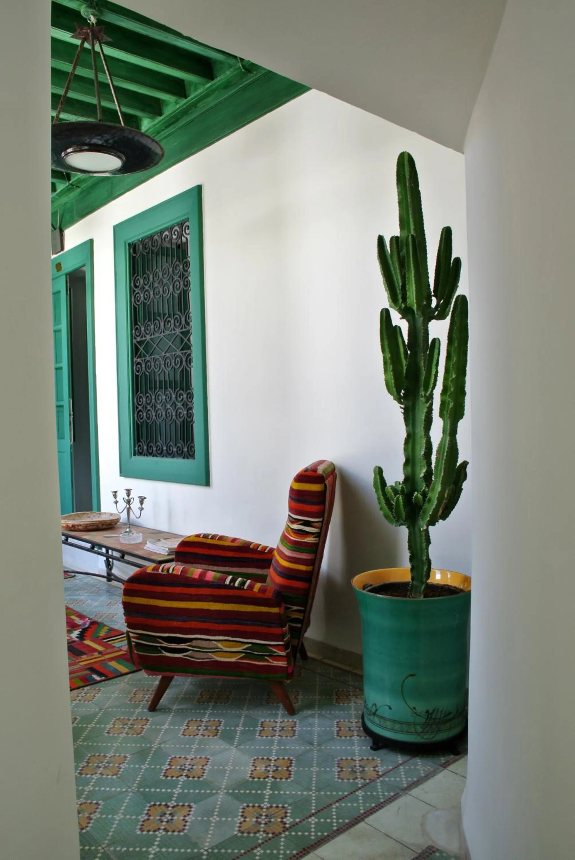 Decorative detail in Dar Ben Gacem